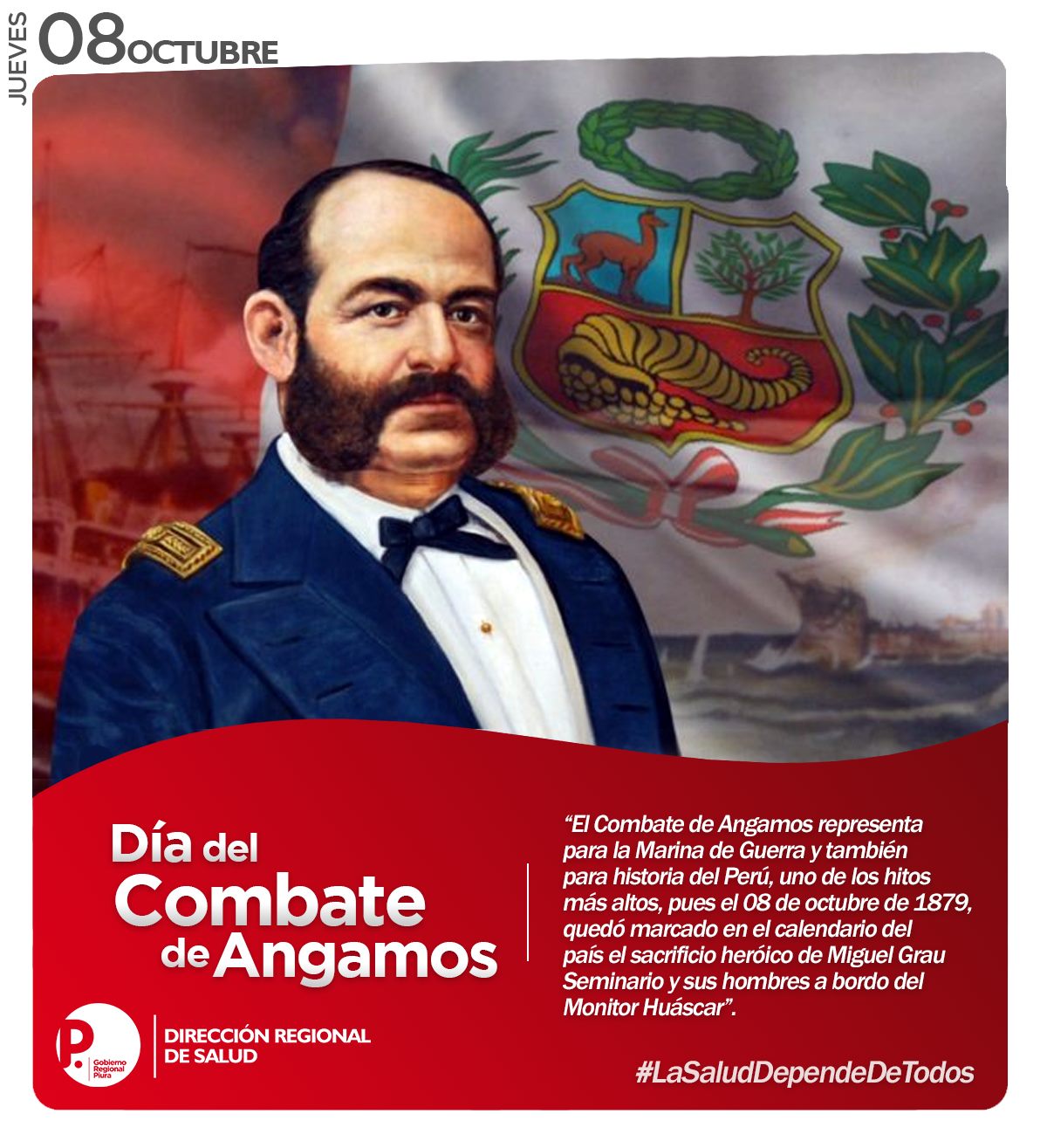 Diresa Piura - “El Combate de Angamos representa para la...