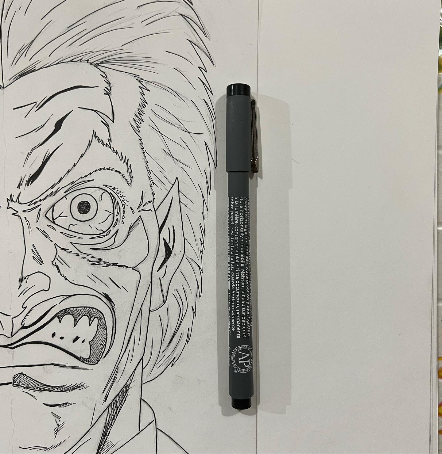 Pimp My Draw - Two Face #myart #pimpmydraw #drawing...