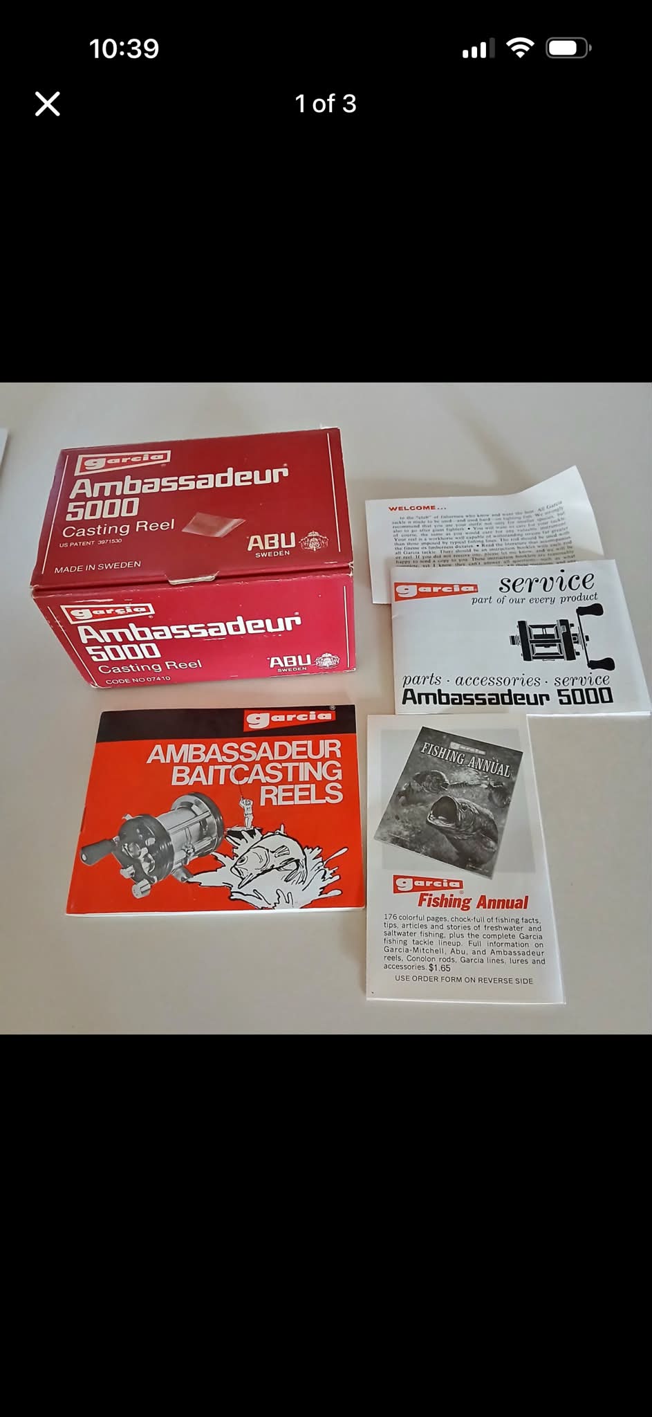What year is Ambassadeur 5000 code 07410?