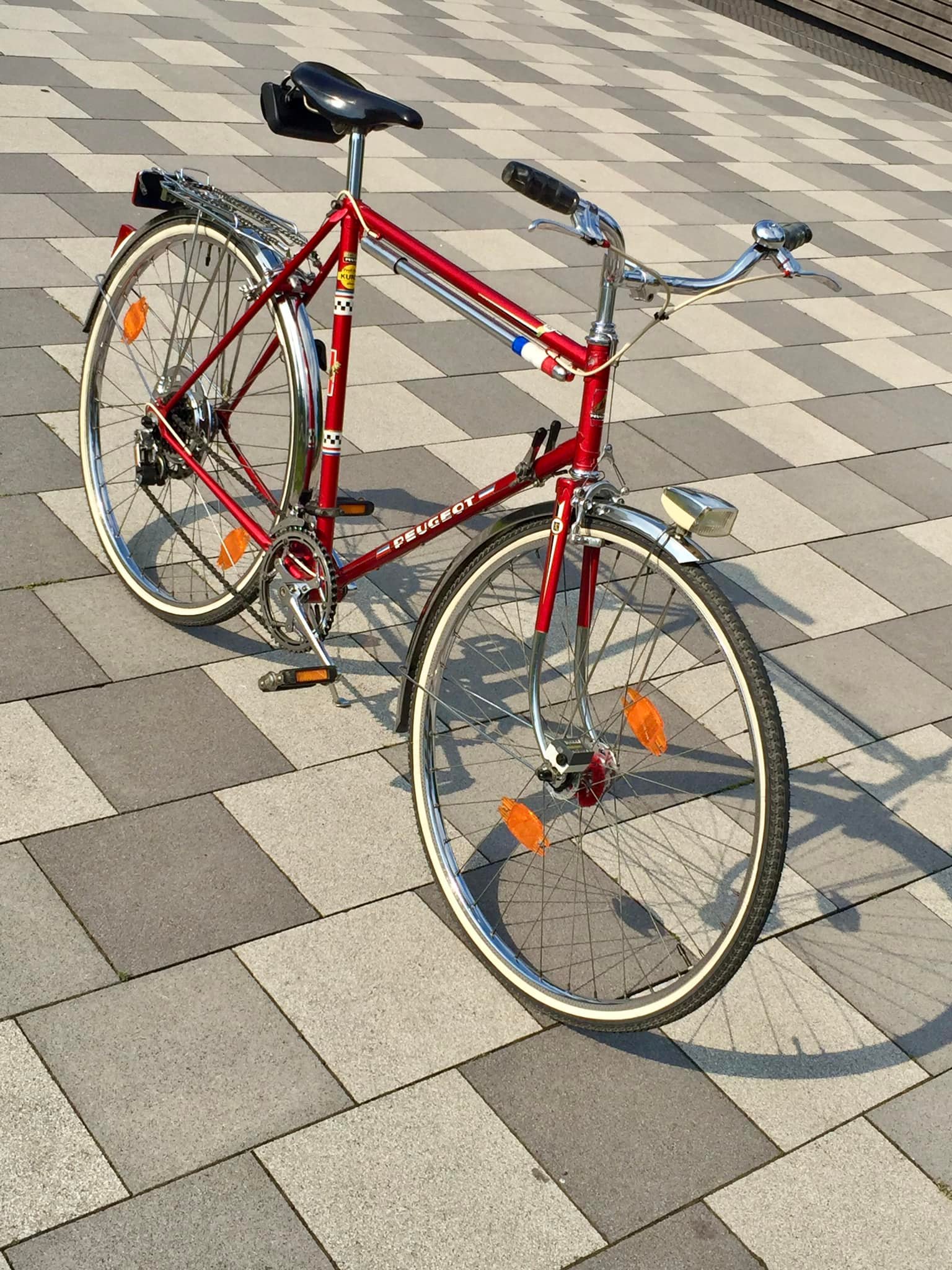 Ready for Springtime Peugeot PX45 Mixte  mid 70s