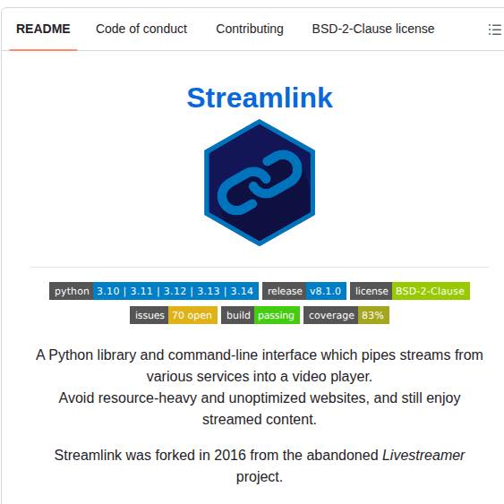 Thongchai - 🧰 Streamlink คือ CLI และ Python library สำหรับดึง video ...