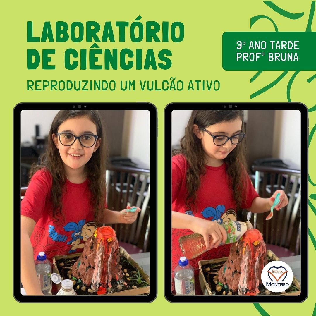 Escola Monteiro - Atividade do Laboratório de Ciências do... | Facebook