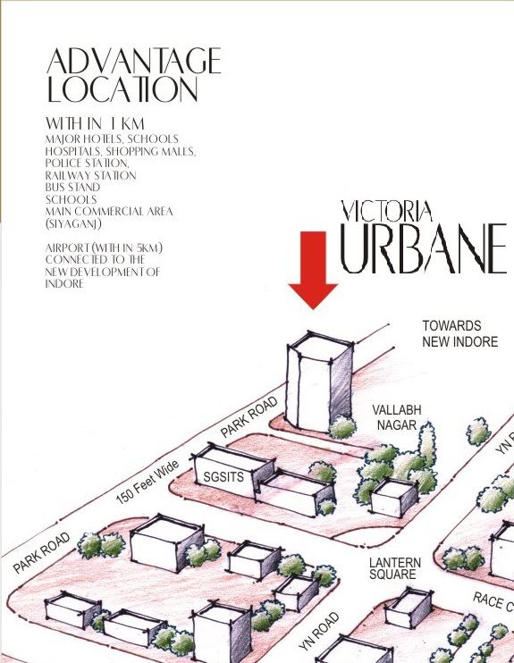 Victoria Urbane Homes, Indore: High Rise Luxurios Apartments. | Indore
