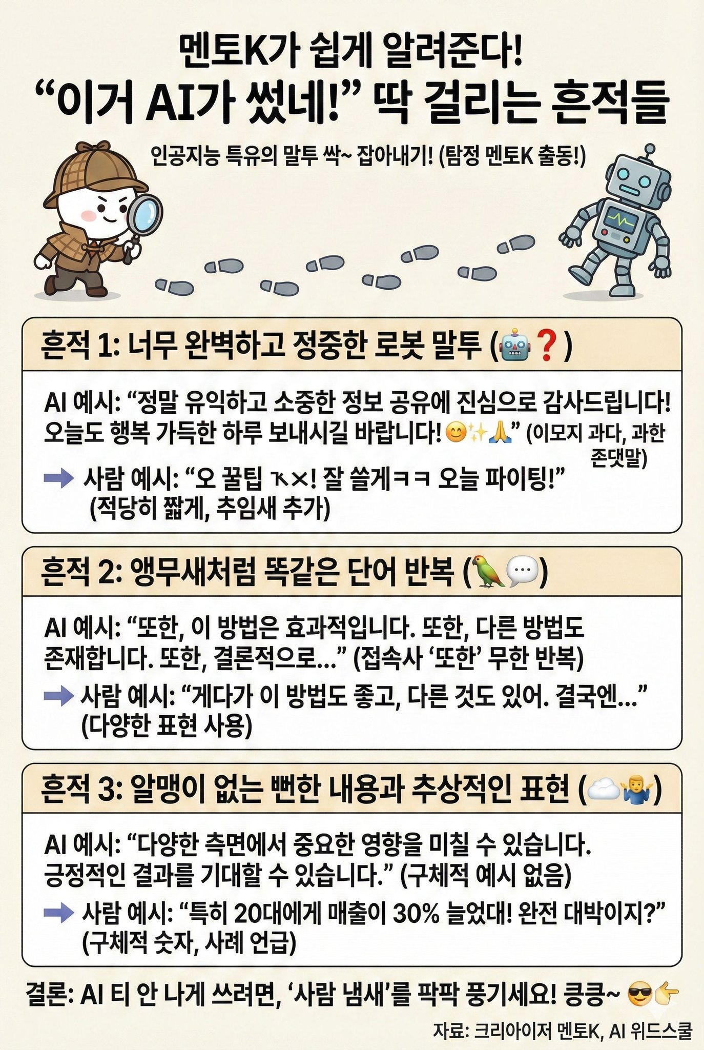 용한 - [멘토K가 AI 쉽게 알려준다!] 혹시 글 읽다가 