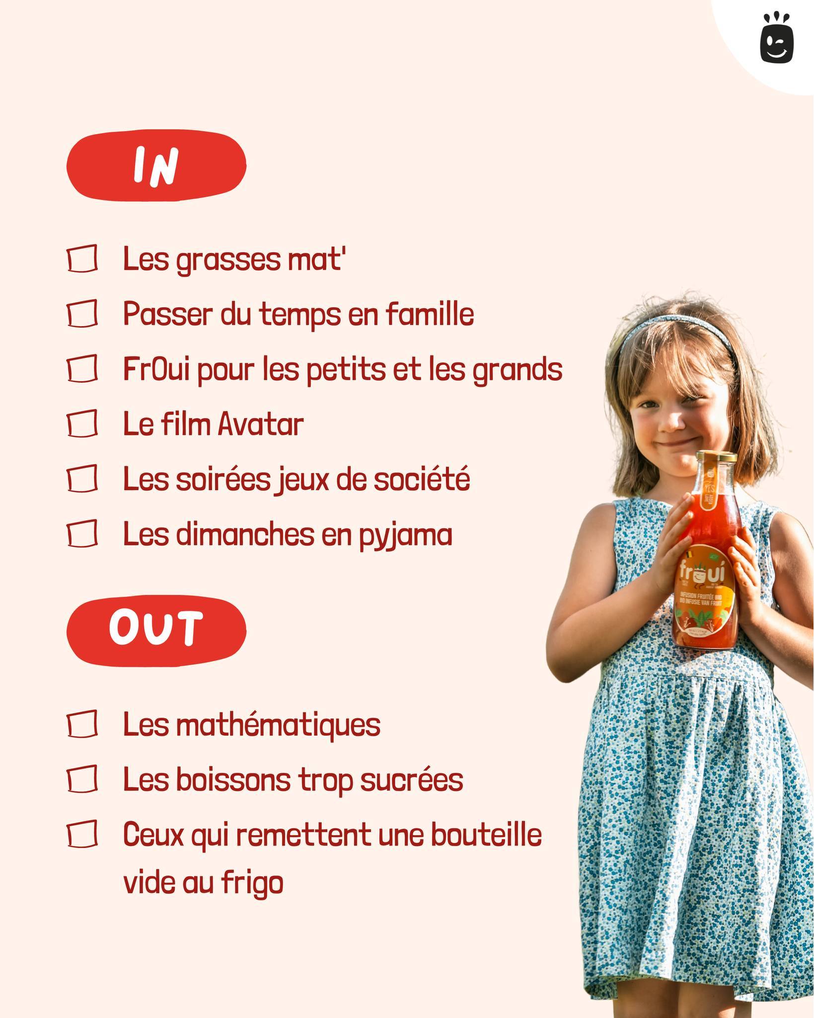 FrOui Drinks - Les in/out de l’équipe FrOui pour cette... | Facebook