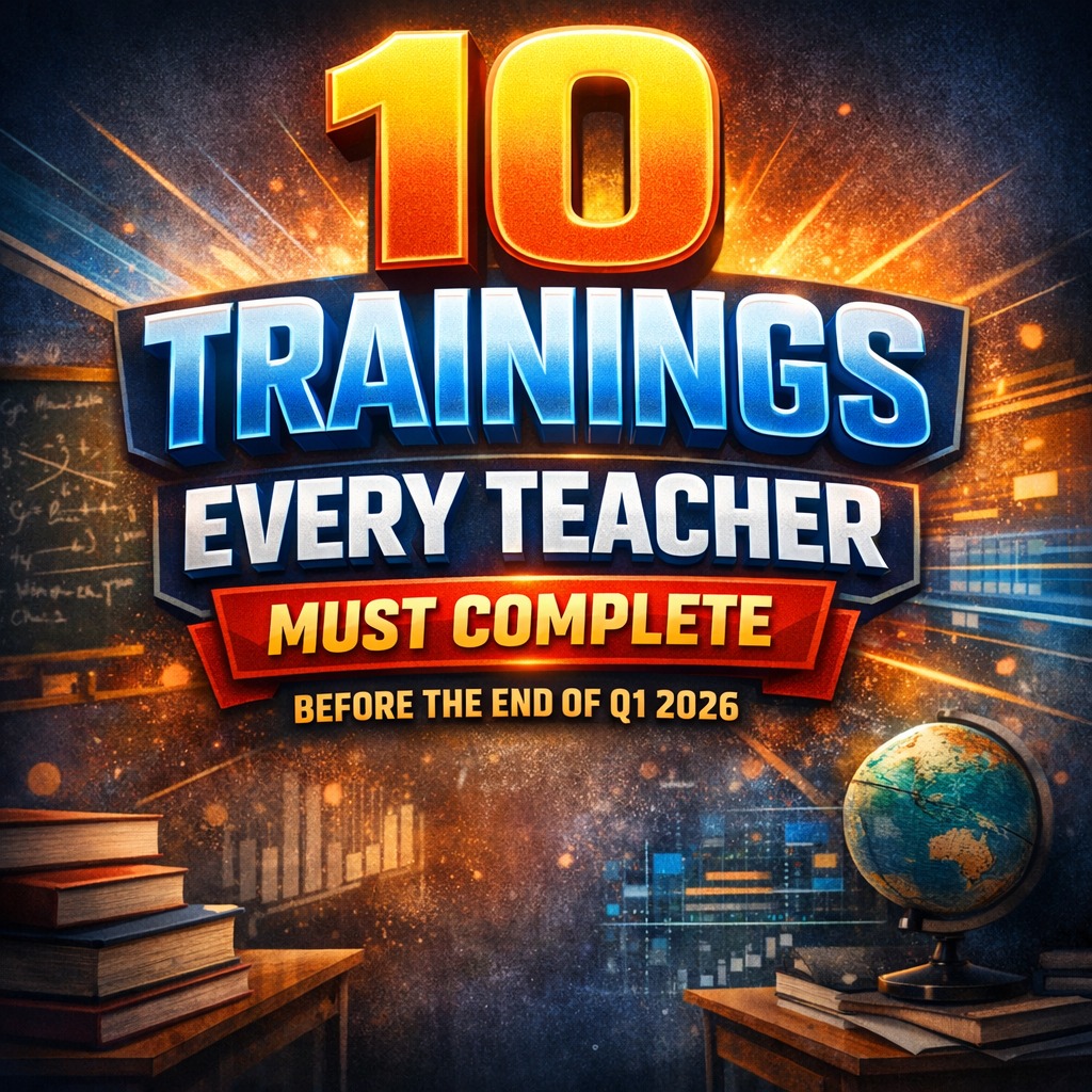 Efre Tom Samuel - 10 Trainings Every Teacher Must Complete... | Facebook