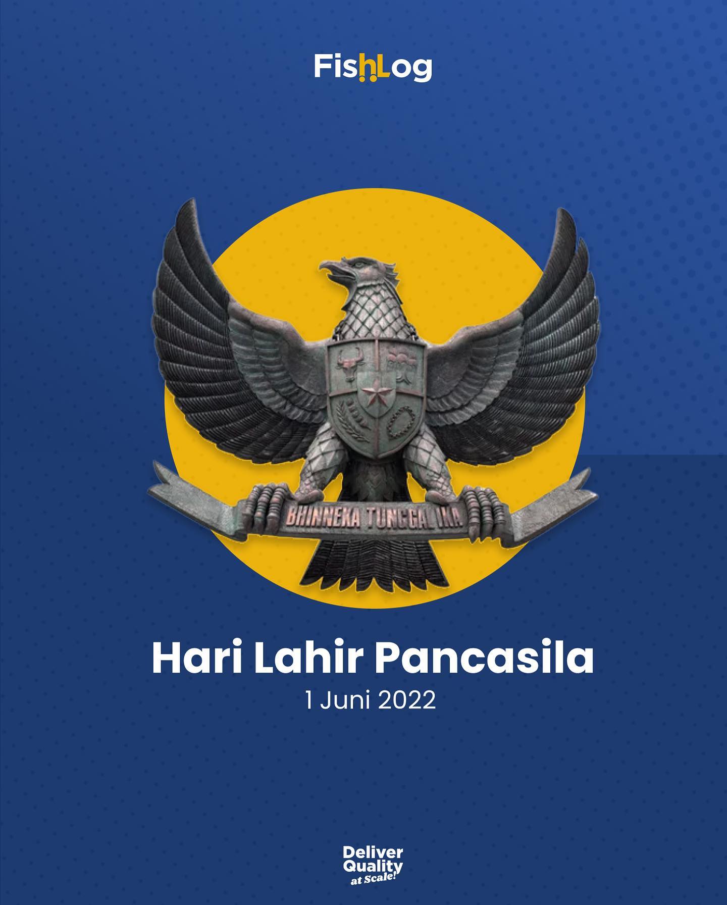 FishLog - Pancasila membuat perbedaan jadi kekayaan....