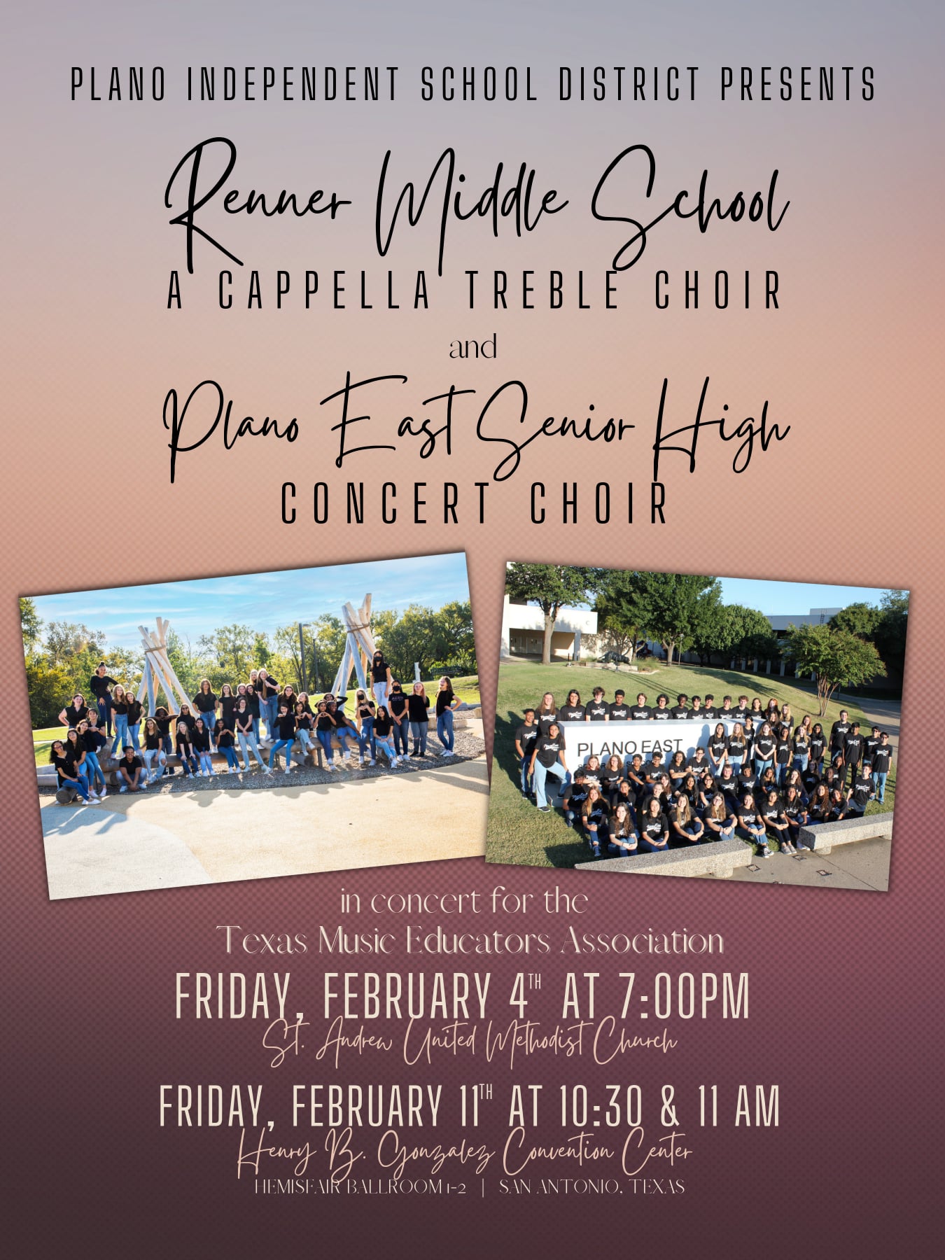 Plano East Choir | Plano TX