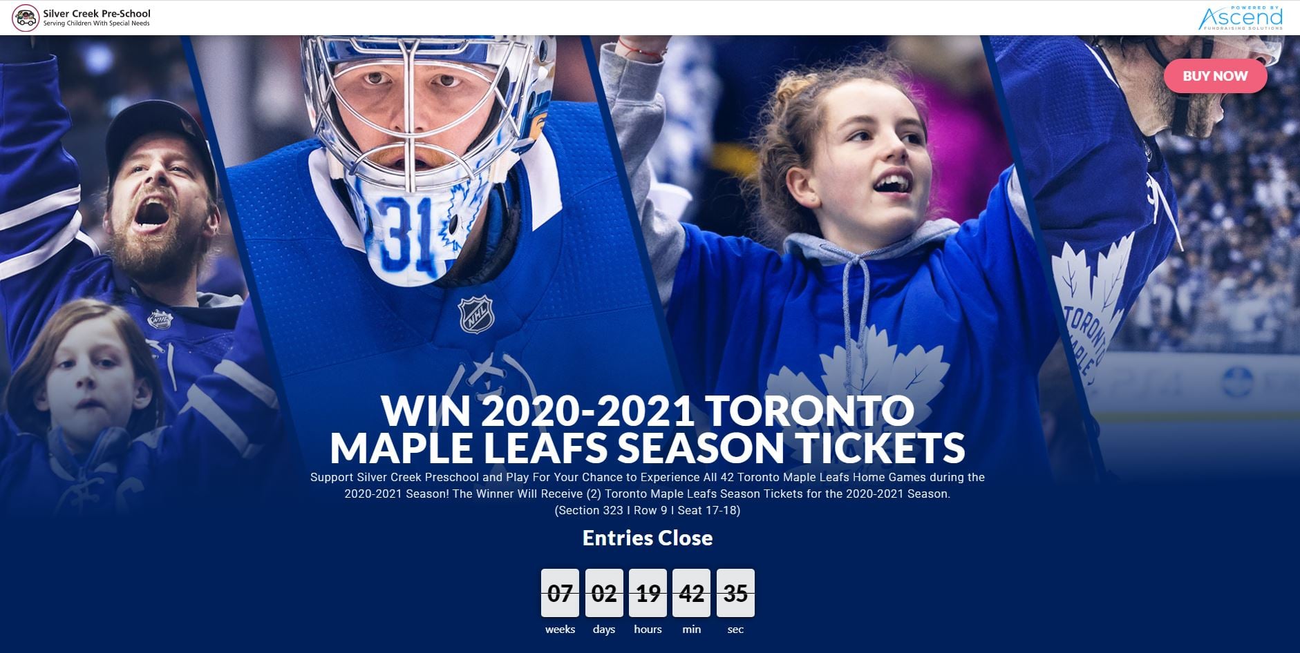 Silver Creek Pre-School - The Maple Leafs Season Tickets Raffle is in ...