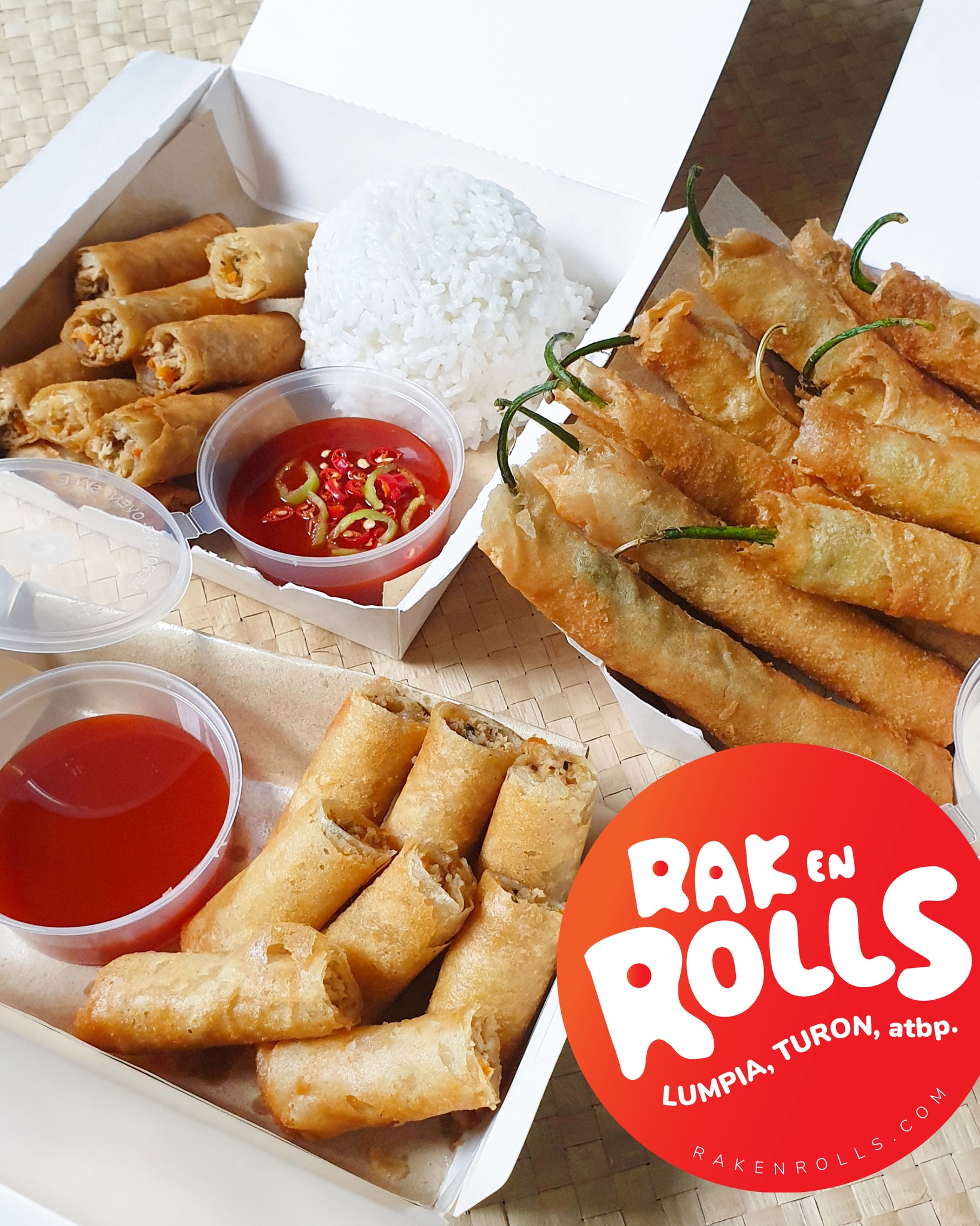 Rak - 😍 Isama mo na ang made-with-love na mga LUMPIA, TURON, at ...