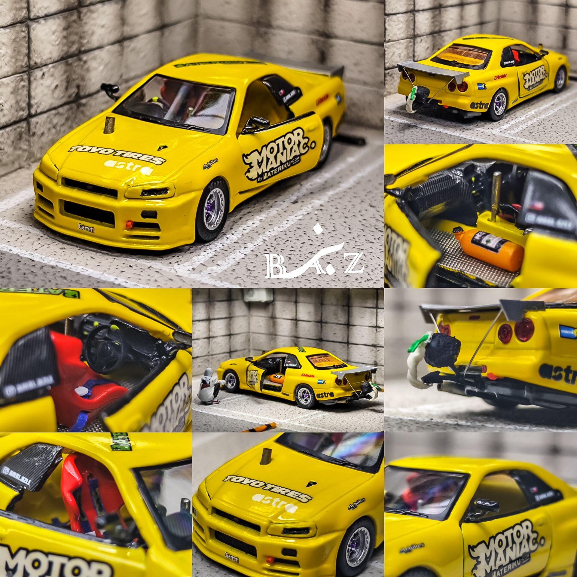 WTS All brand new Mini GT Huracan Ronin - rm100 Mini GT Er34 
