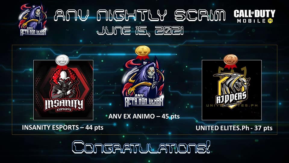 Congratulations to each member of TEAM... - Insanity Esports | Facebook