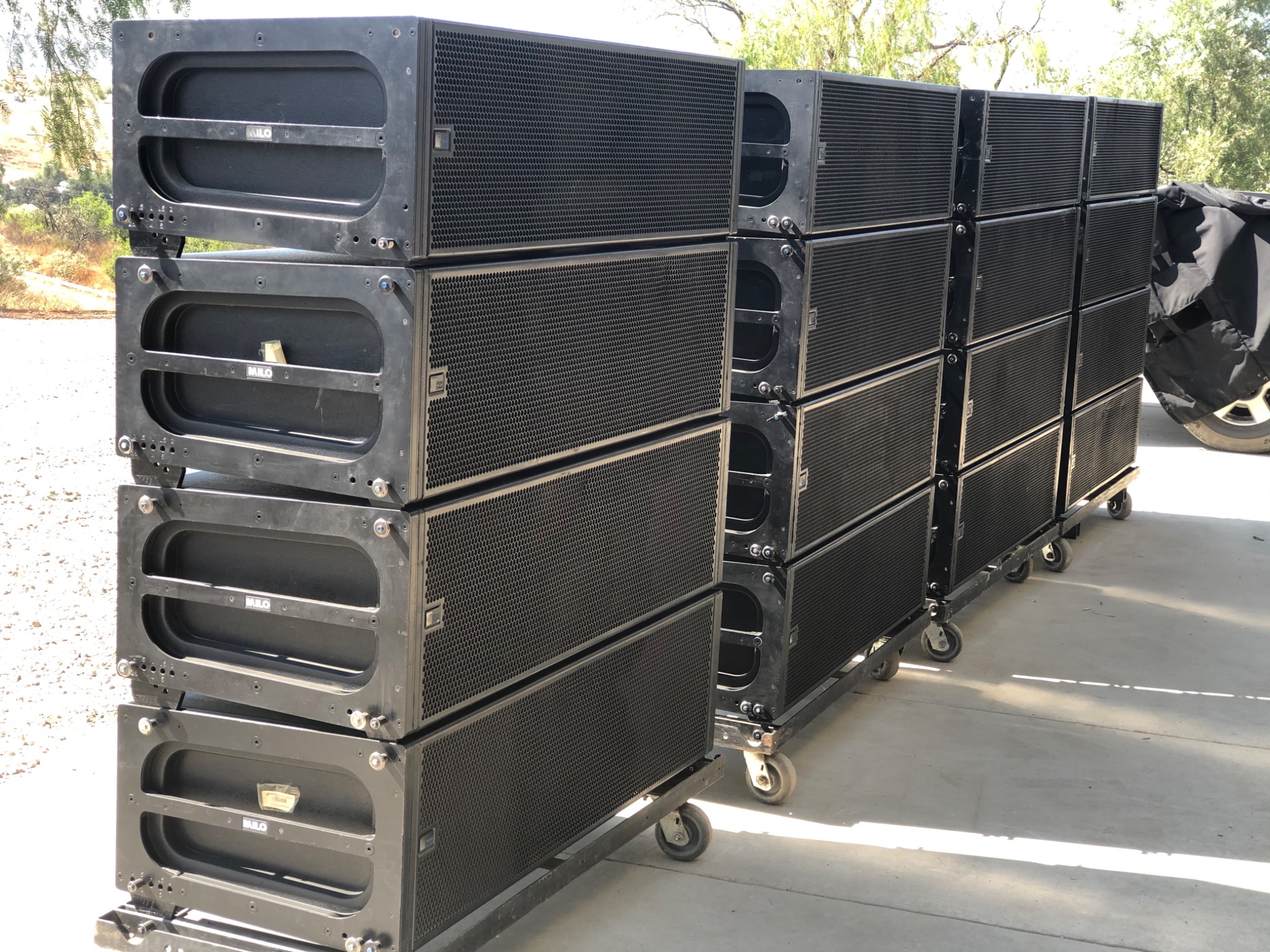 Complete Meyer Milo Rig - Amplifier Bags, Cases & Covers - Temecula ...