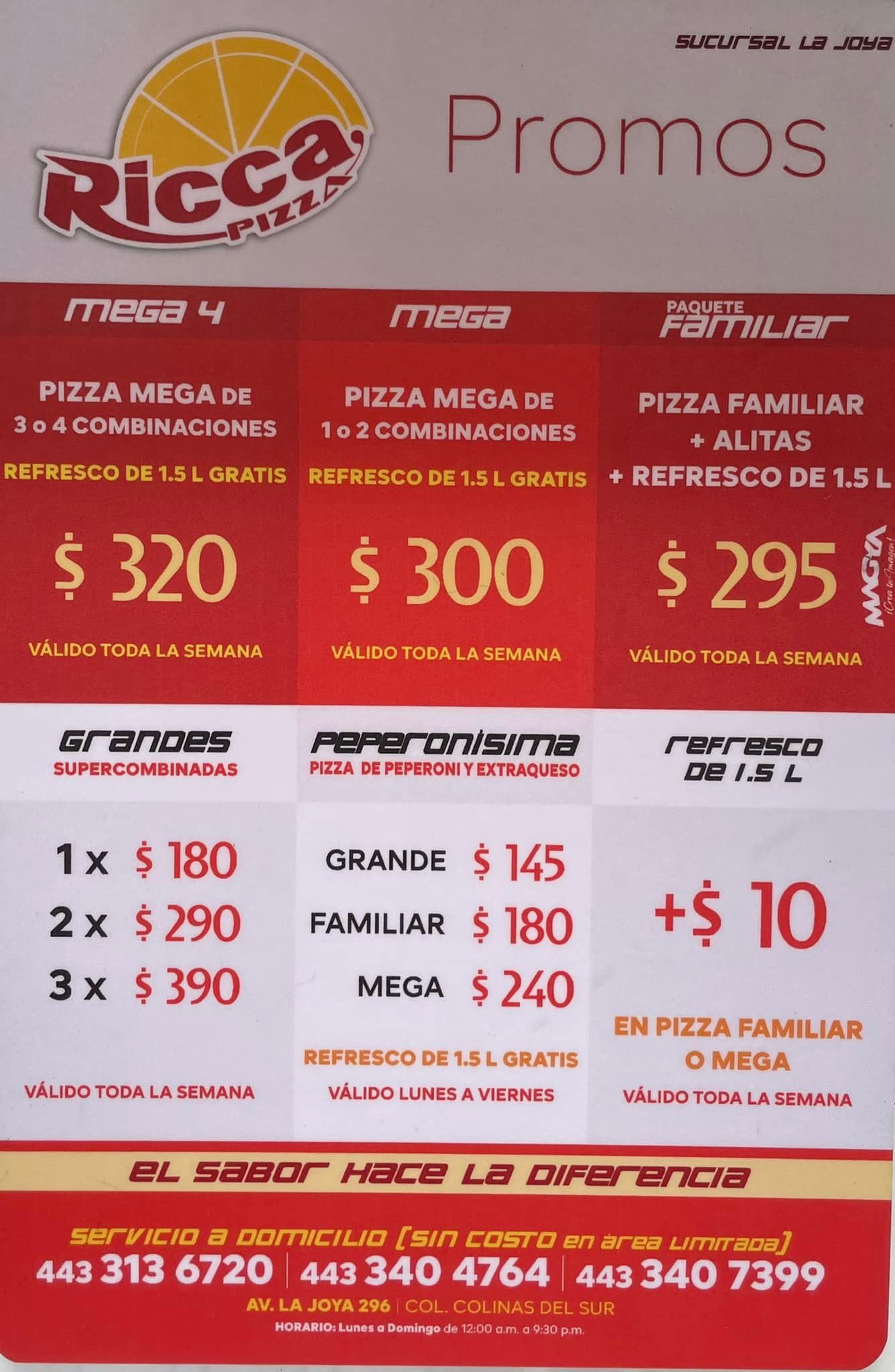 RICCA PIZZA | Morelia