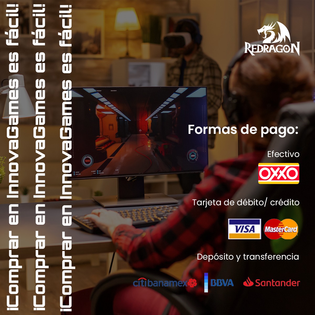InnovaGames - Conoce nuestras formas de pago 📦 💵💳 Te...