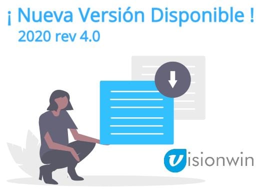 Visionwin - Ya puedes descargar la Versión 2020 rev 4.0...