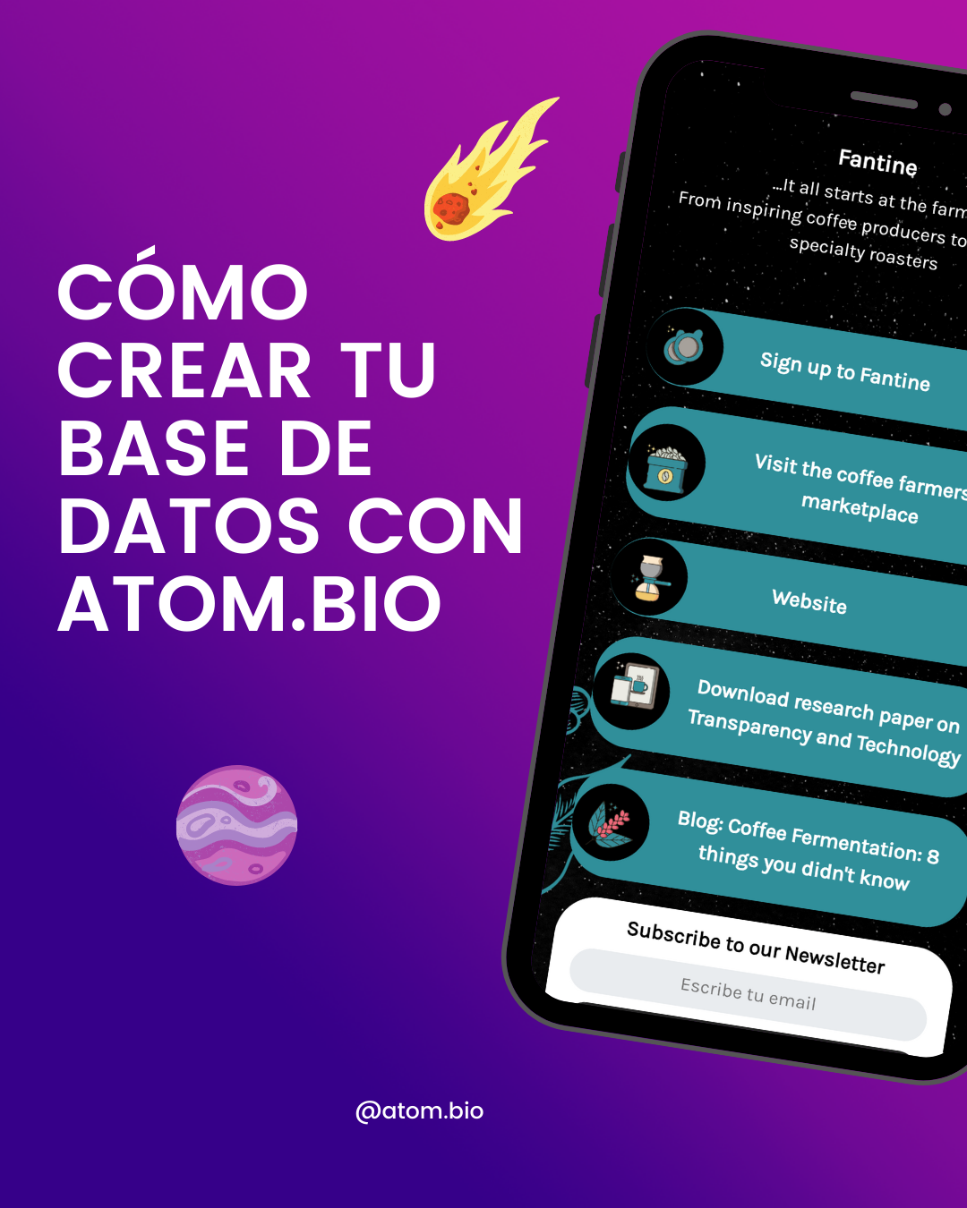 App atom bio
