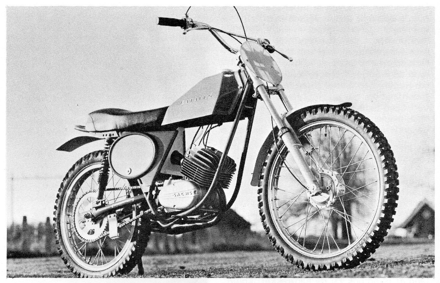 Batavus GS50 for grasstrack races with Sachs 50S engine