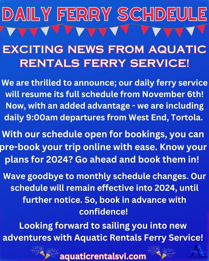 HAPPY THURSDAY! We’re back on... - Aquatic Rentals VI