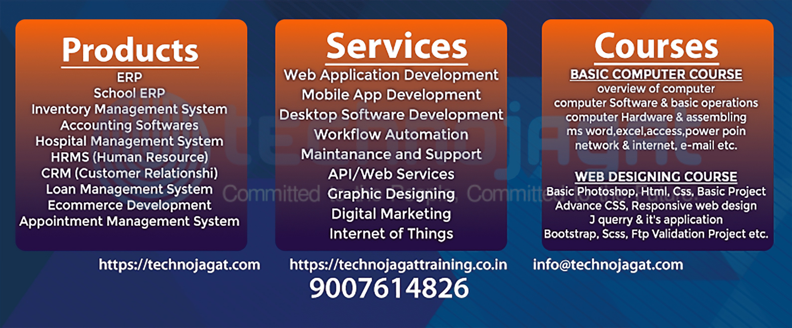 Technojagat - Introducing Our Exclusive Products, Services & Courses ...