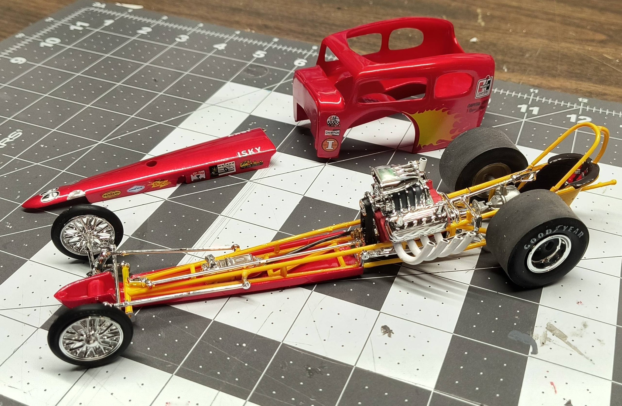 MPC Jawbreaker Wild Rail Dragster model car