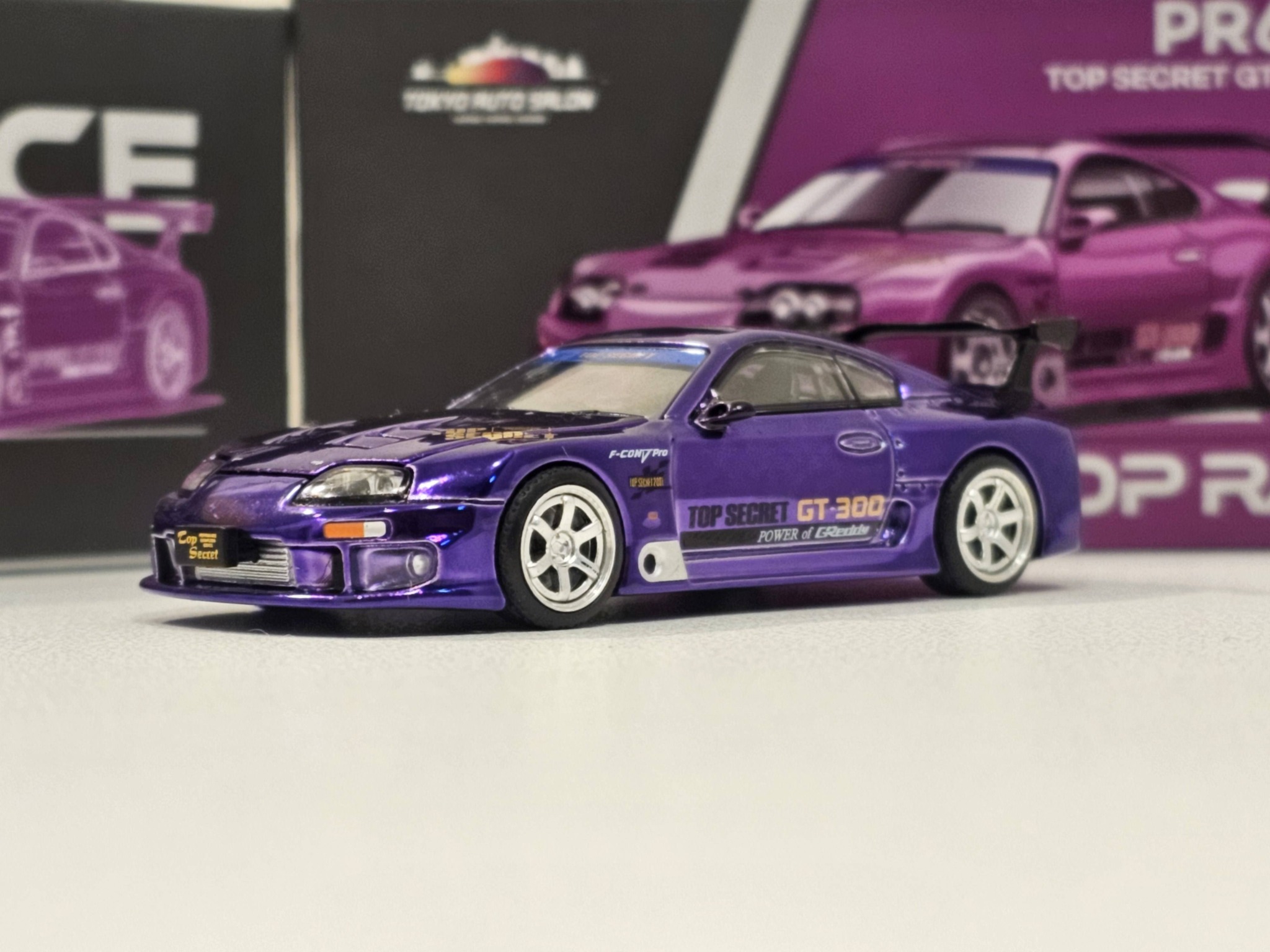 POPRACE TOPSECRET SUPRA TOKYO AUTO SALON HONG KONG EXCLUSIVE