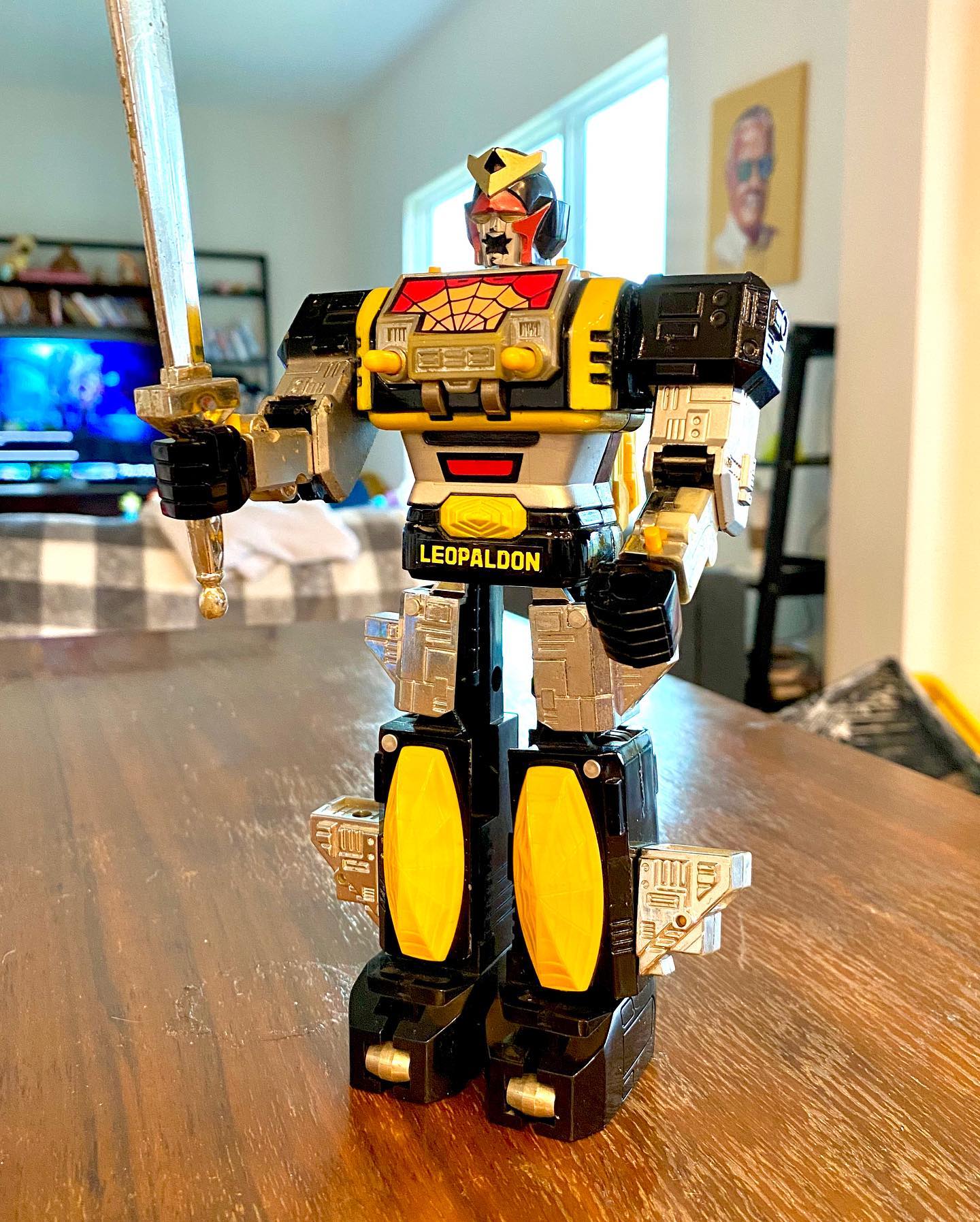 Vintage Bioman Biorobo 2-in-1 transforming toy