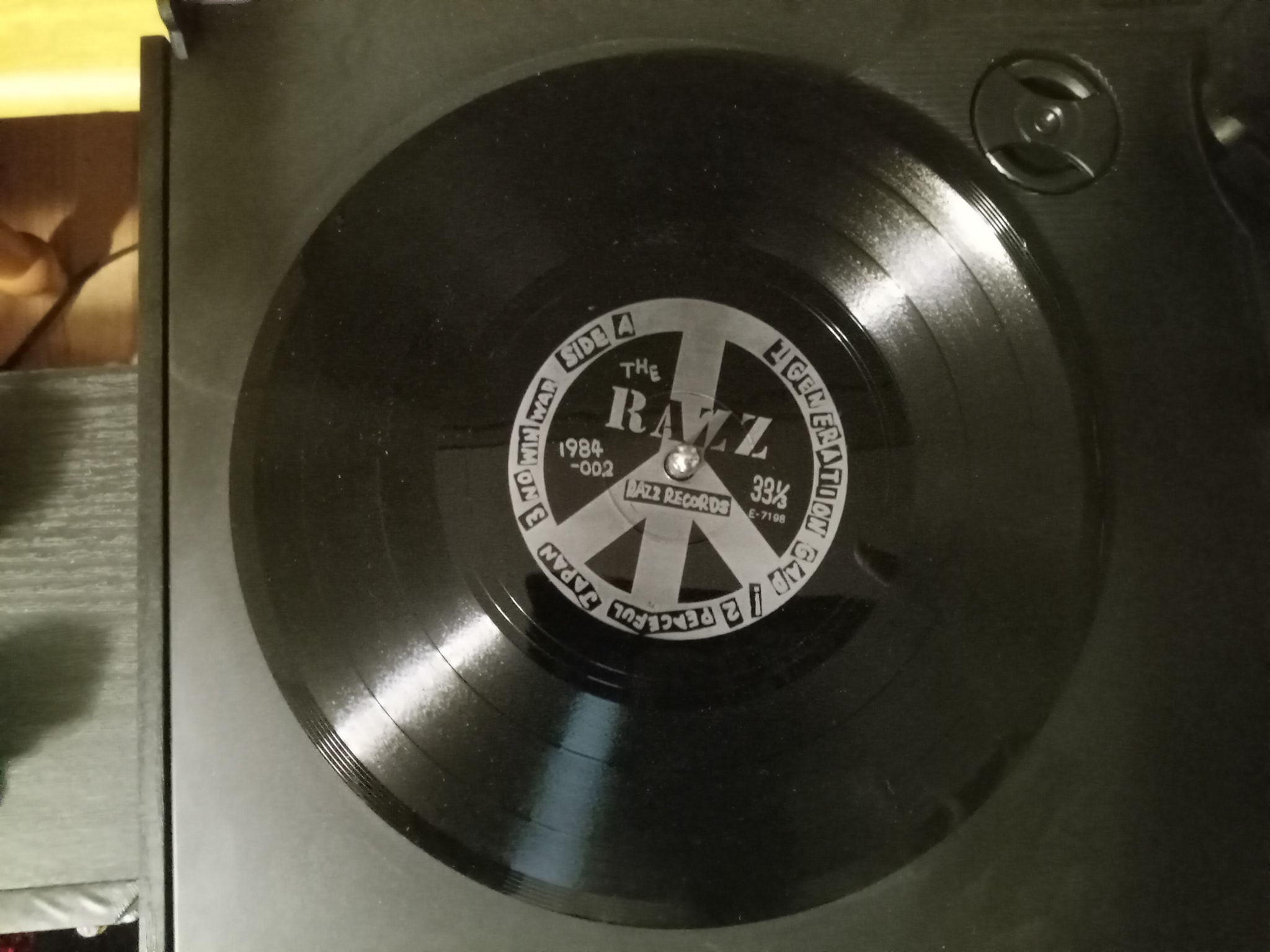 Razar - Stamp out Disco Incredible rare Punk 7