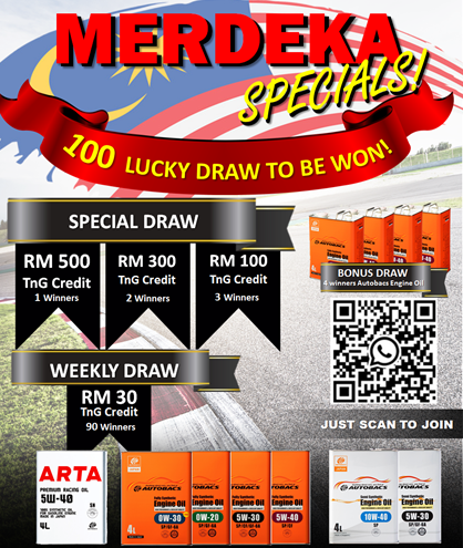 Autobacs Lubricant - Its MERDEKA Months and Its time for MERDEKA ...