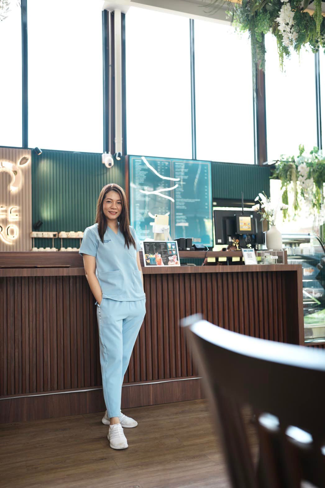 Comed.scrub - ขอบคุณรีวิวรุ่น Resident สี Soft Blue และ...