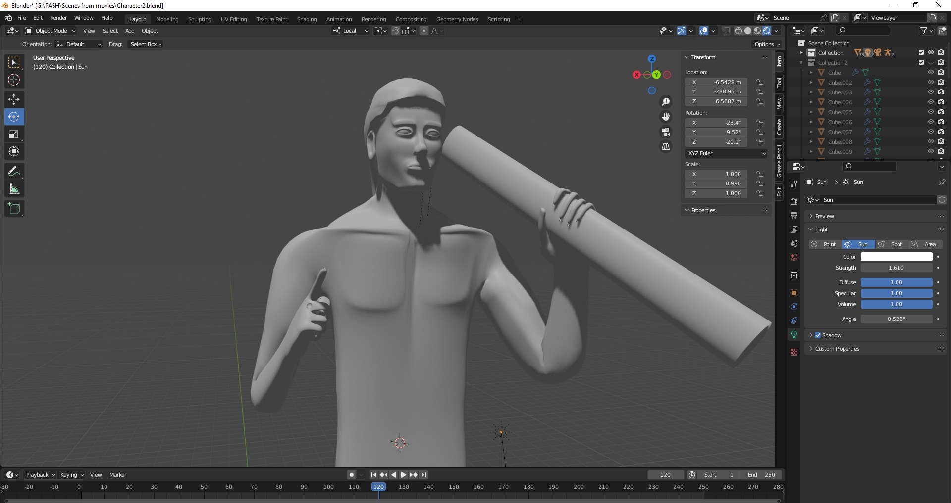 Blender 4.2 Tutorial - How to bake and fix AO (ambient occlusion) https ...