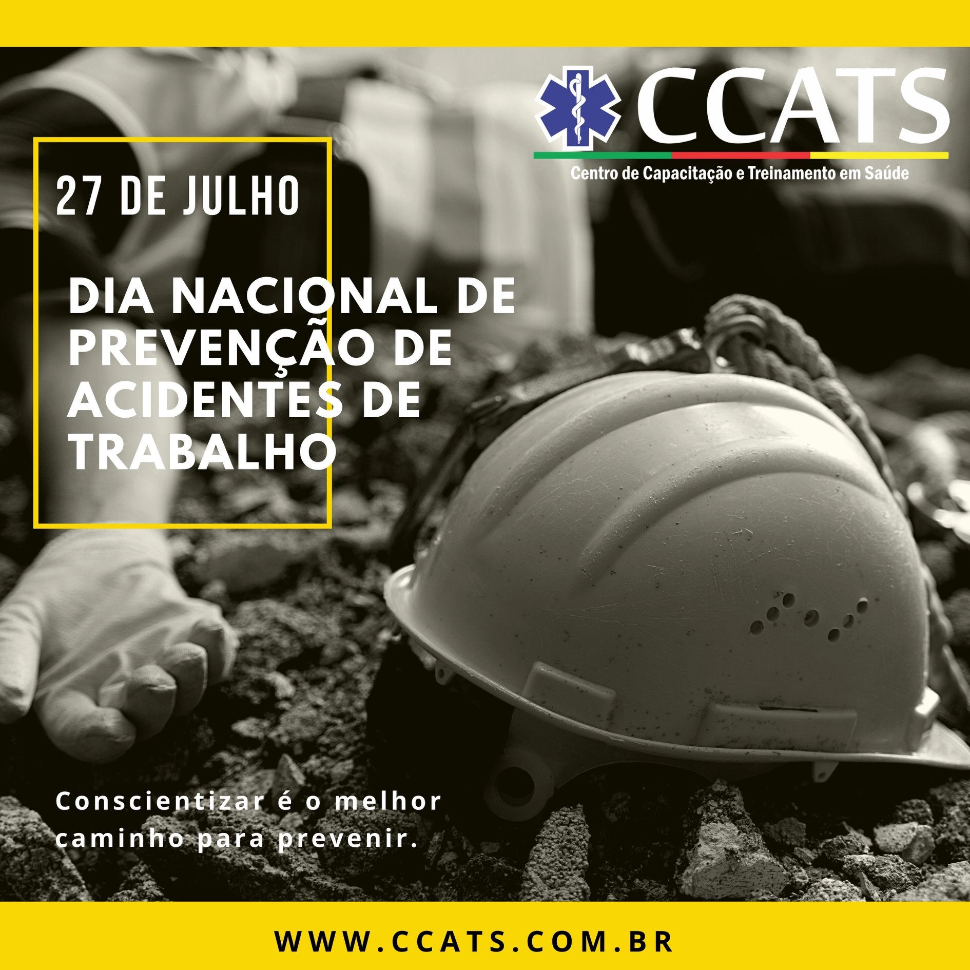 🚧Dia Nacional de Prevenção de... - CCATS TREINAMENTOS | Facebook