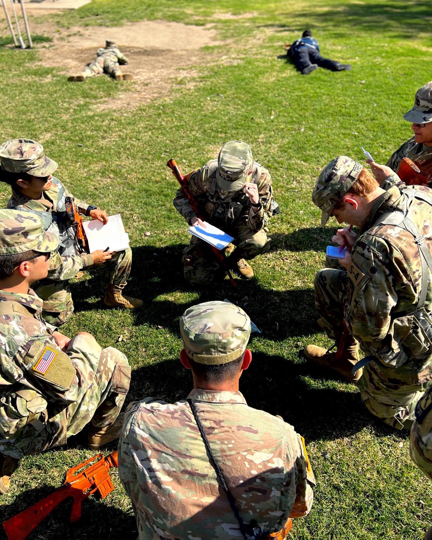 Lab 7: Ambush... - Fresno State Army ROTC (Bulldog Battalion) | Facebook
