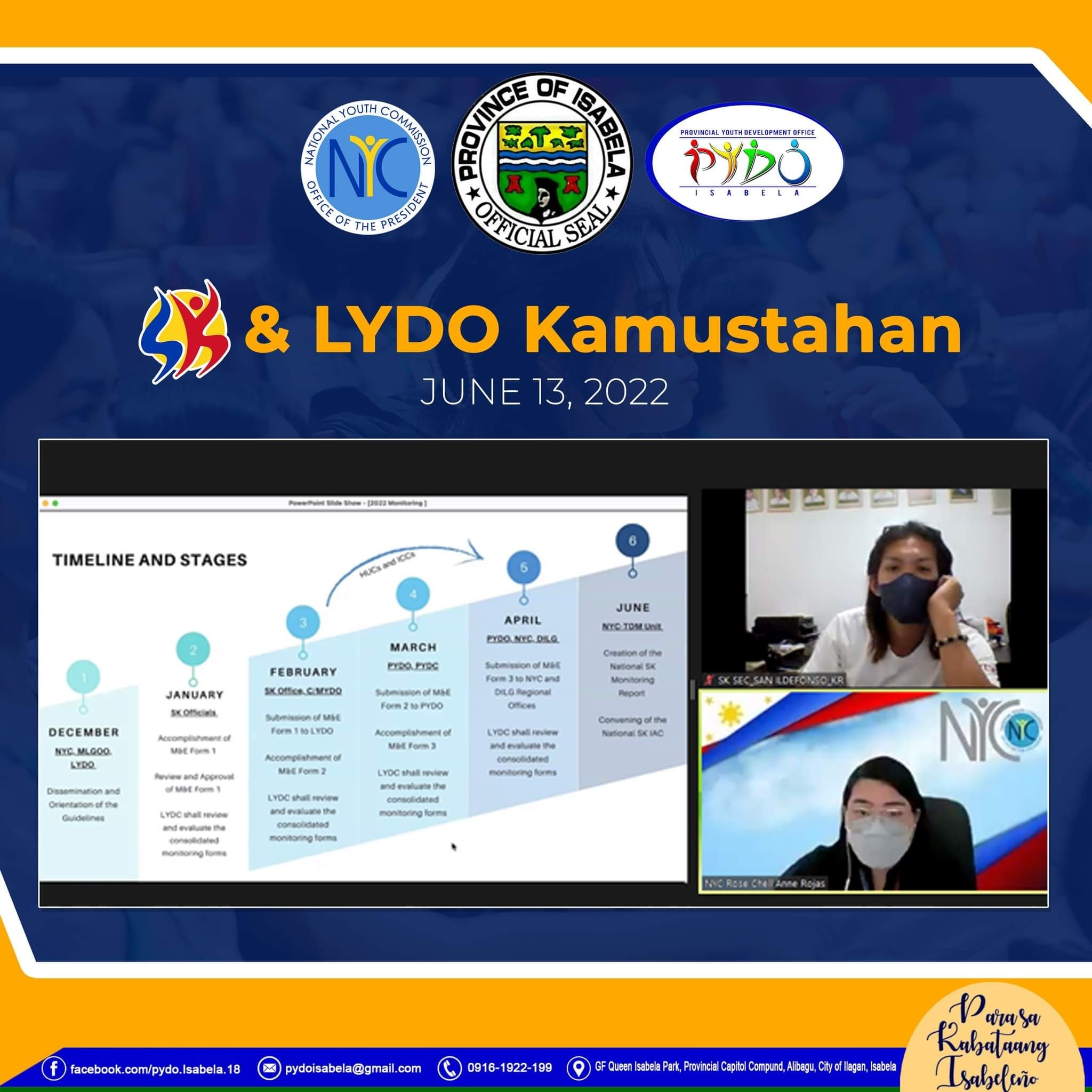 PYDO - 𝗜𝘀𝗮𝗯𝗲𝗹𝗮 𝗦𝗞𝘀 𝗮𝗻𝗱 𝗟𝗬𝗗𝗢𝘀 𝗽𝗮𝗿𝘁𝗶𝗰𝗶𝗽𝗮𝘁𝗲 𝗶𝗻 𝗡𝗬𝗖'𝘀 𝗼𝗻𝗹𝗶𝗻𝗲 𝗸𝗮𝗺𝘂𝘀𝘁𝗮𝗵𝗮𝗻 ...