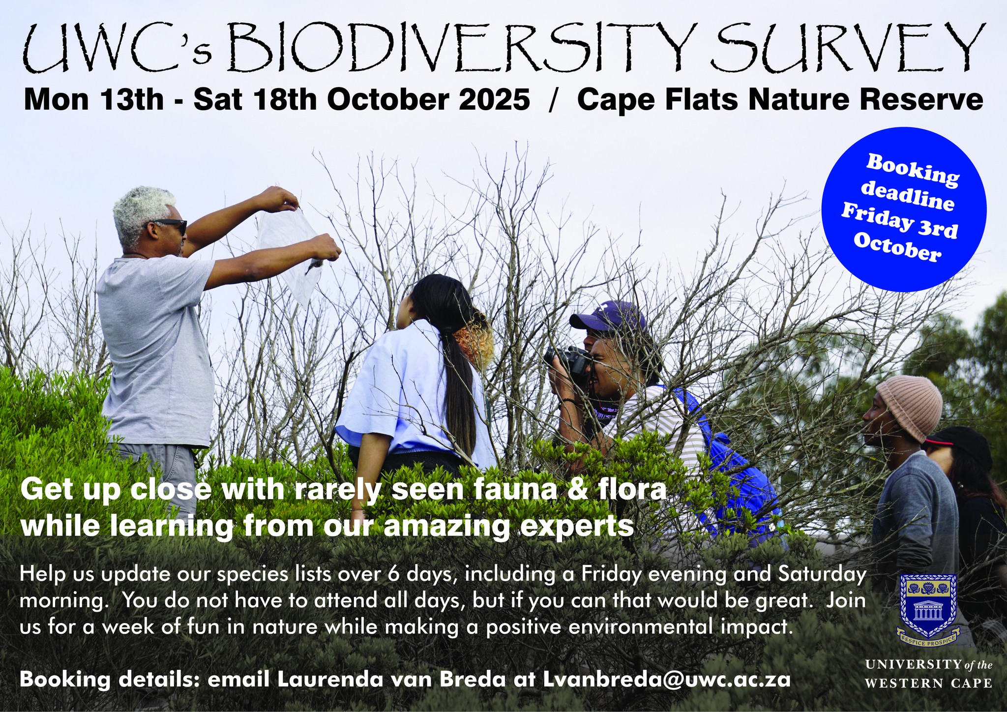 UWC's Biodiversity Survey