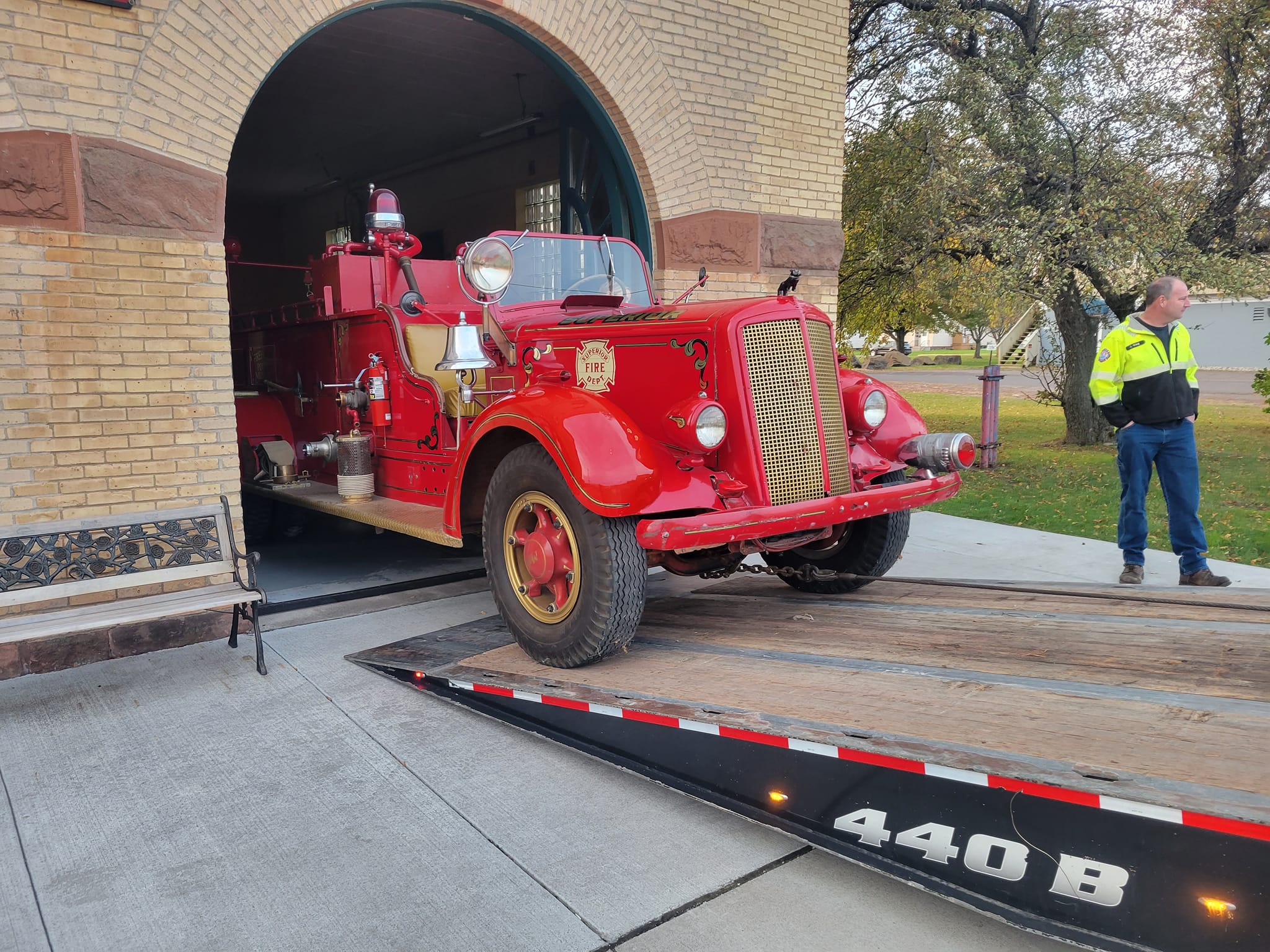 Today we brought a piece... - Superior Firefighters Local 74