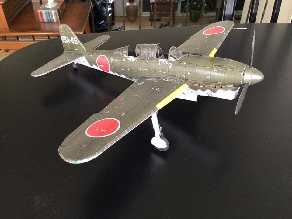 My 1/32 scale Yokosuka D4Y “Judy” and 1/32 scale Mitsubishi G4M