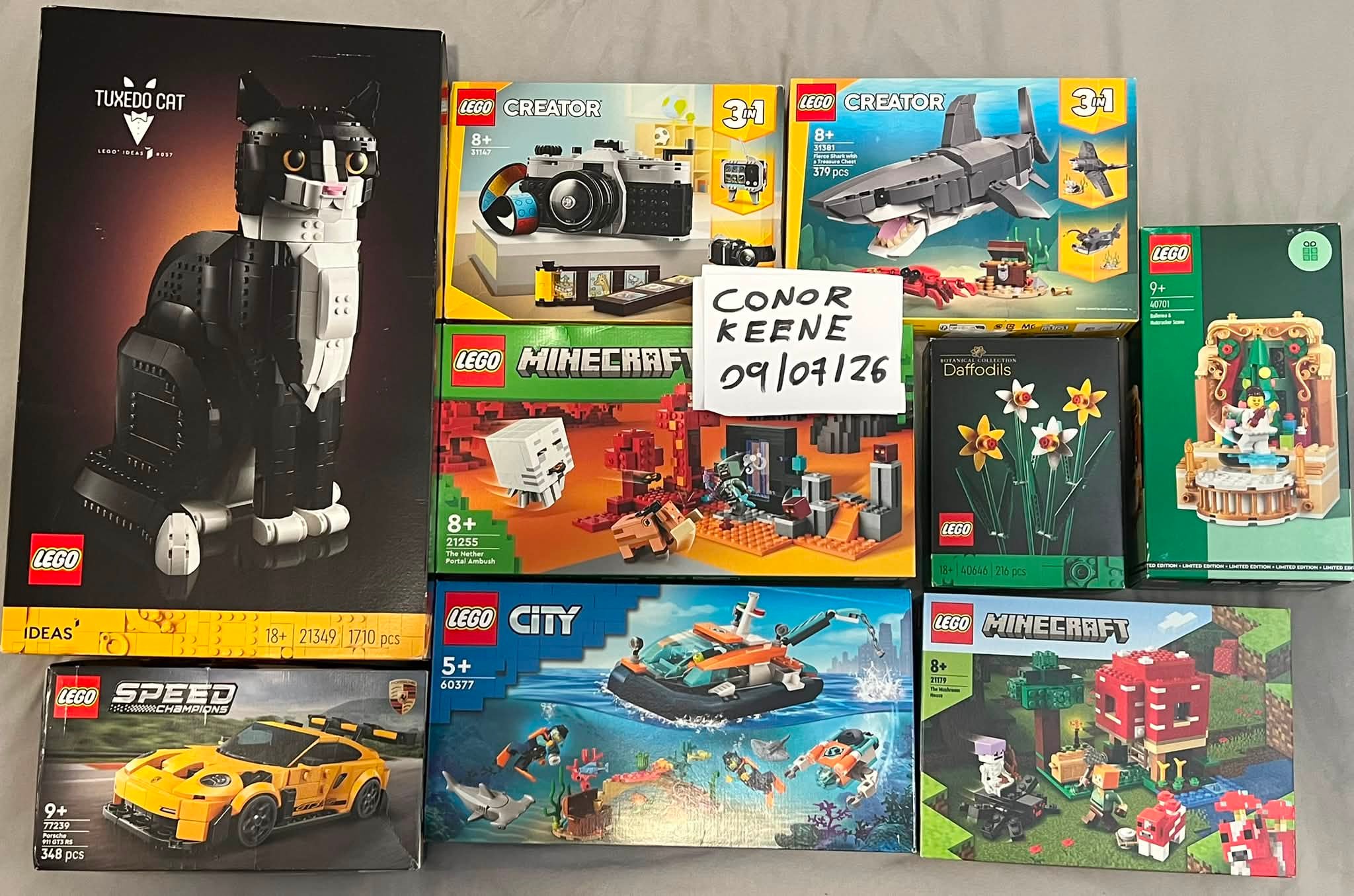Lego NINJAGO COLLECTION Retired Sets Never removed from box Sealed