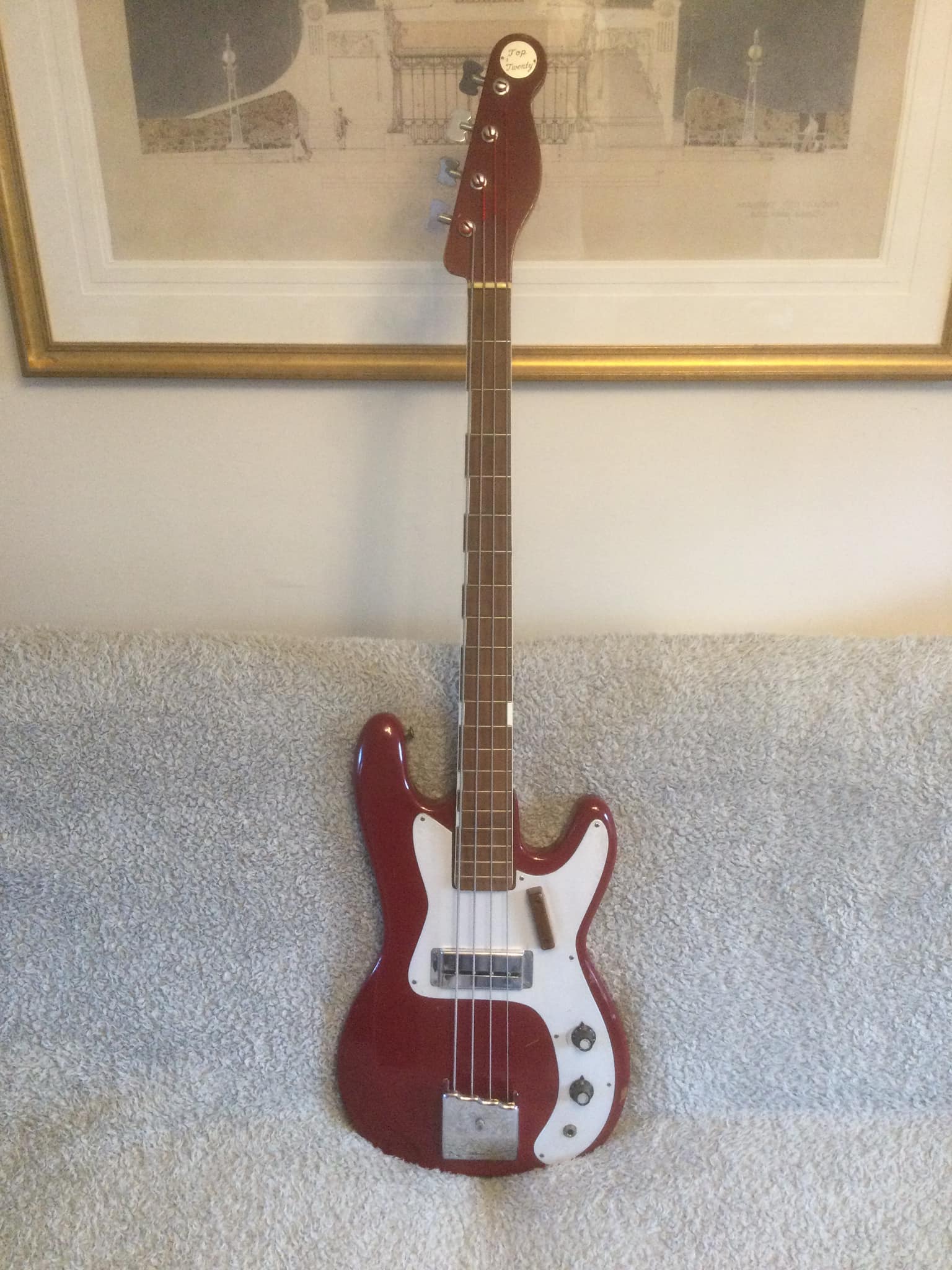 Teisco EB18 guitar used by Jack Bruce
