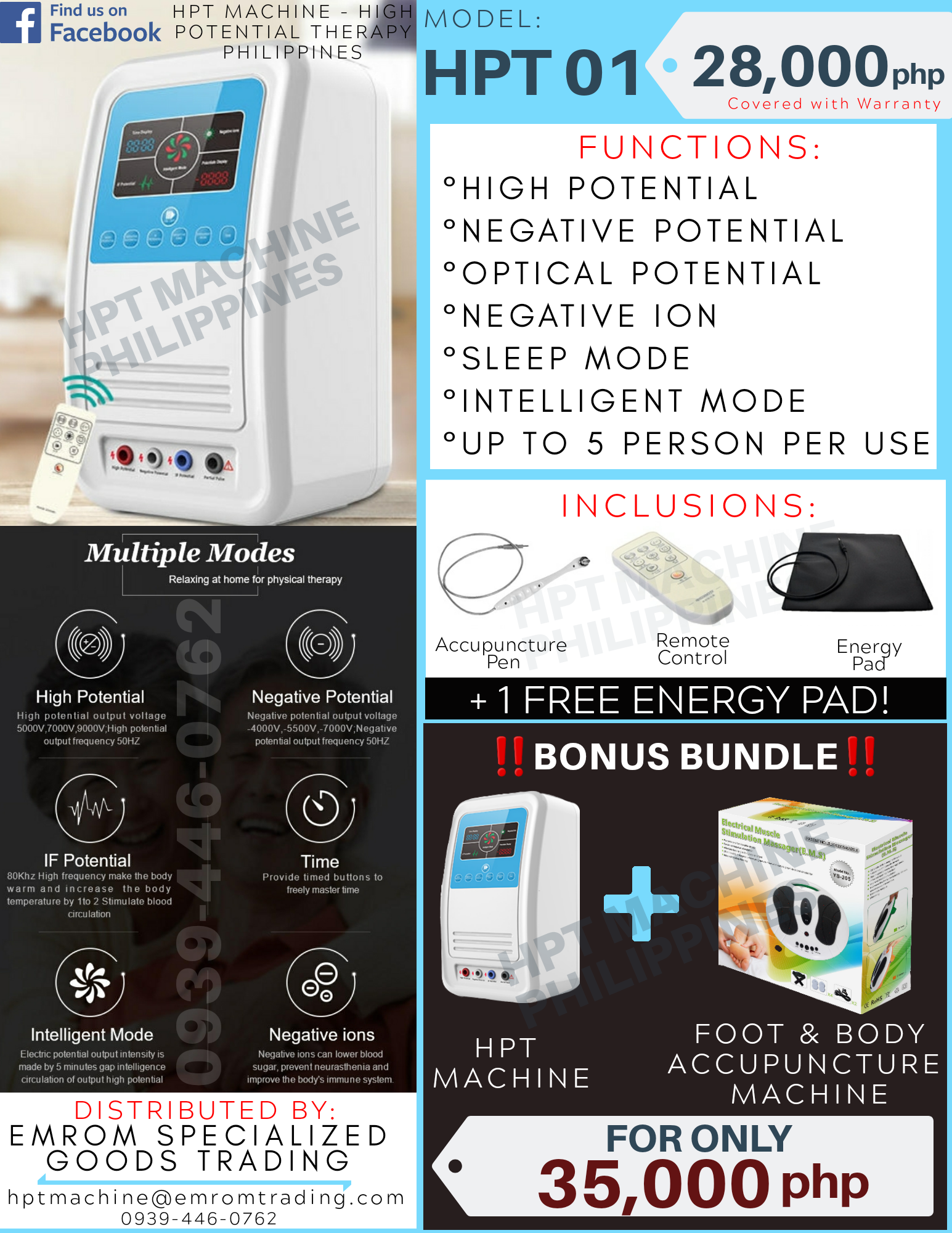 HPT Machine - High Potential Therapy Philippines - Home