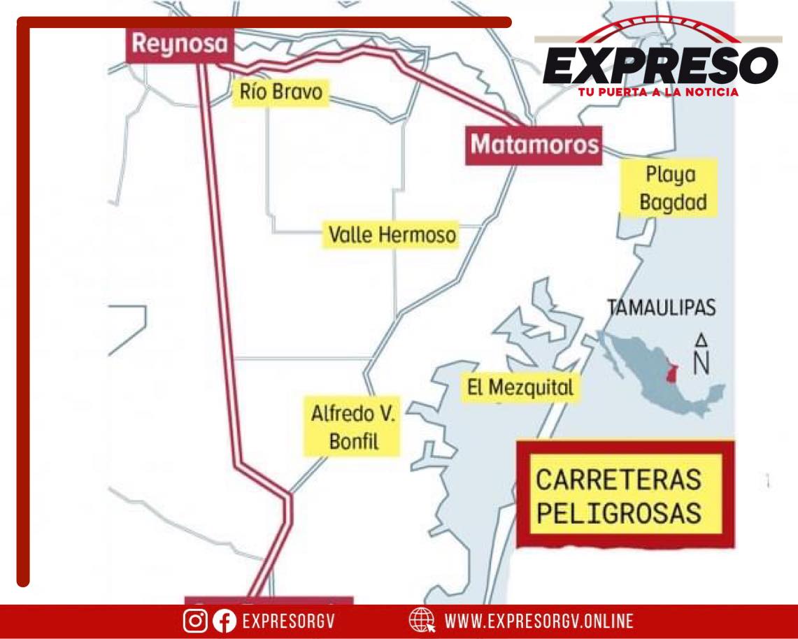 Expreso RGV - 🔴#LAMENTABLE🔴BAJO YUGO CRIMINAL, DOS RUTAS...
