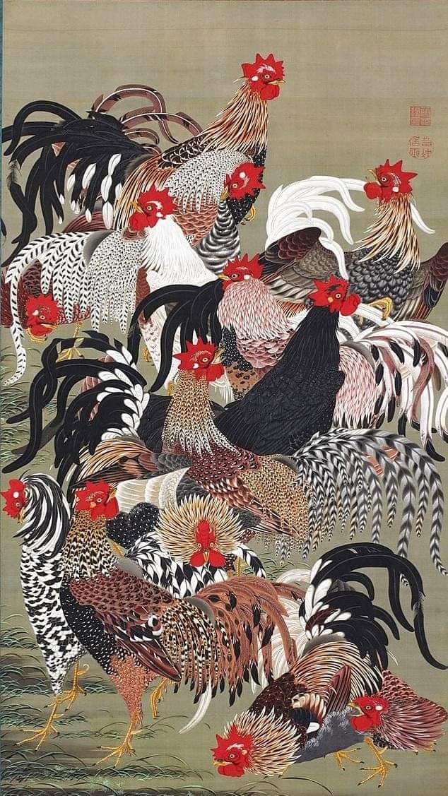 Ito Jakuchu 1716-1800 伊藤若冲 Japan