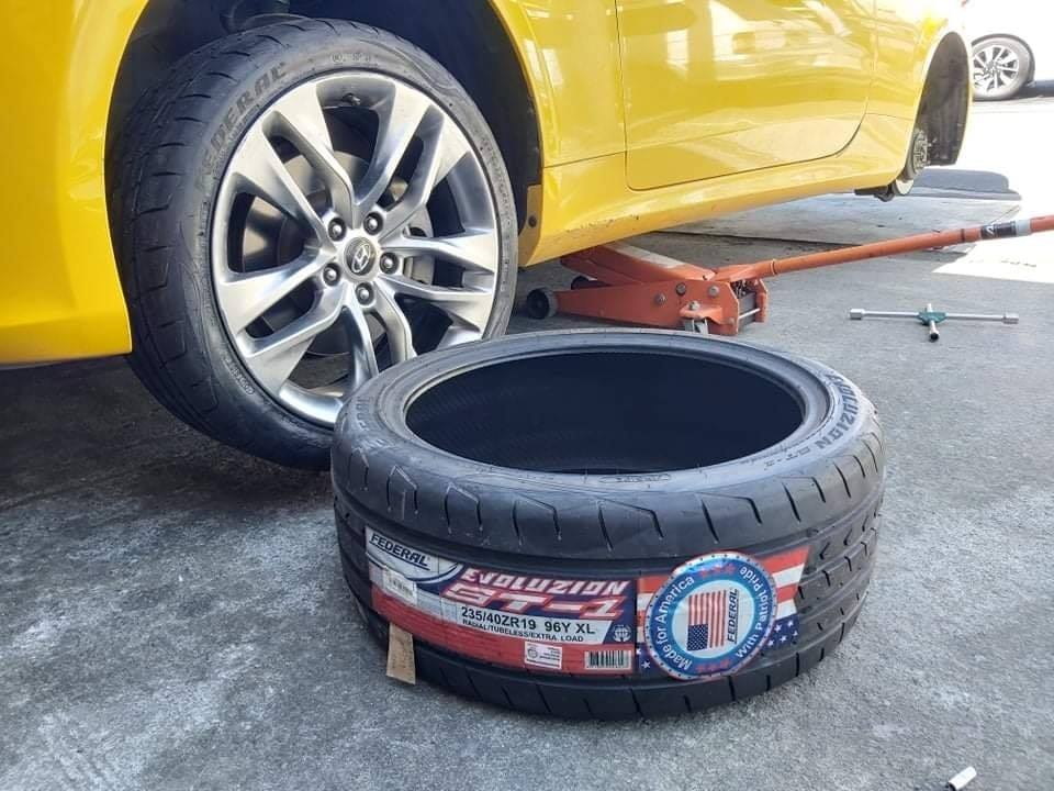 235 40 19 / 245 40 29 Federal evoluzion st1 installed!!!! Thank