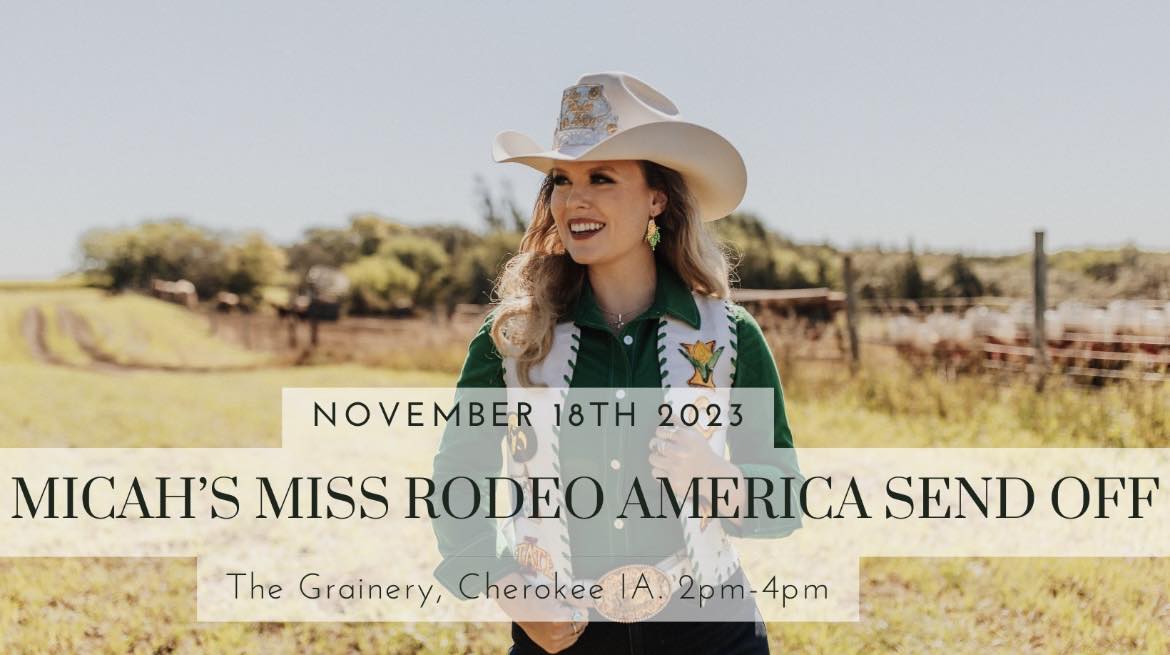Micah's Miss Rodeo America Send-Off!