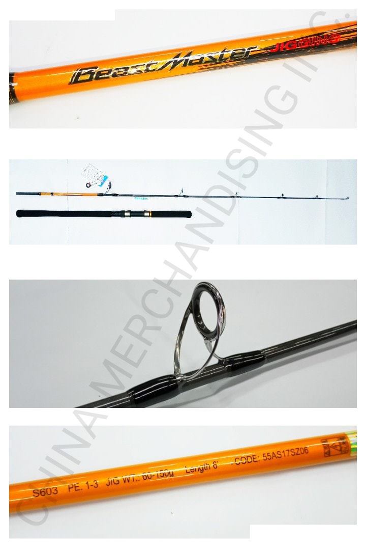 shimano beastmaster jigging rod J Surf Tubular Shimano Beast Master Jigging Rod,