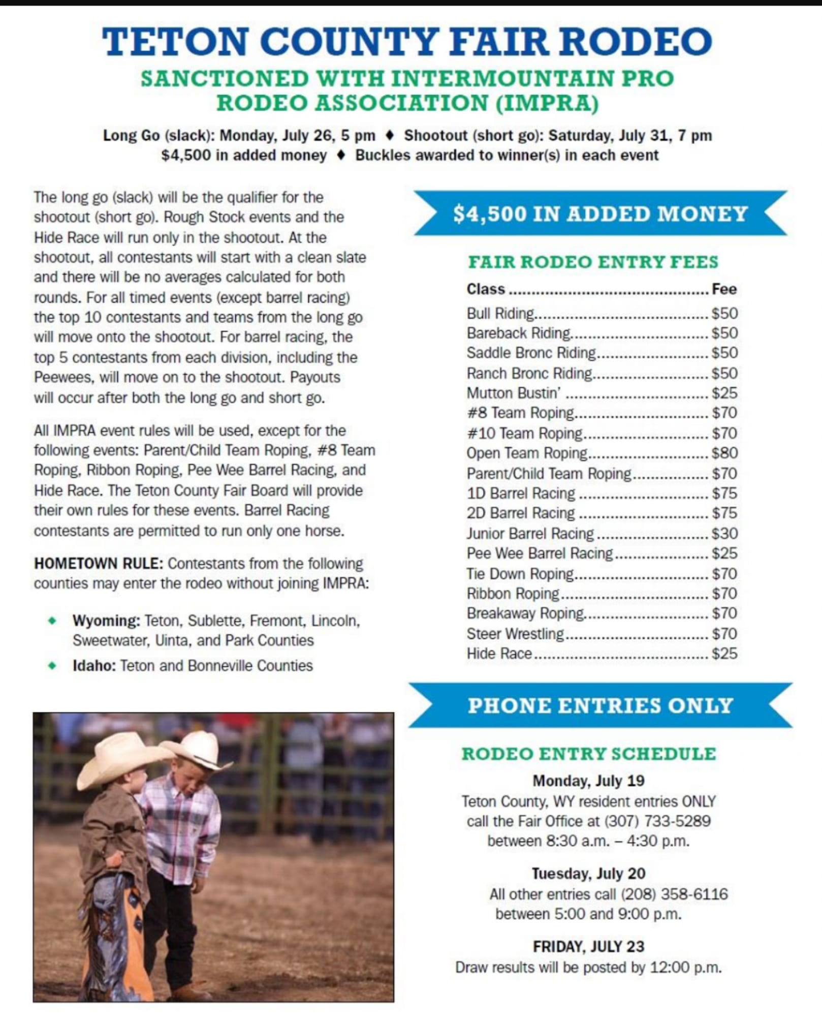 R and R rodeo | Green River WY
