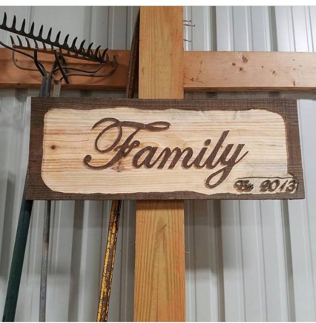 Custom Signs! You know that sign you... - Double S Carpentry | Facebook