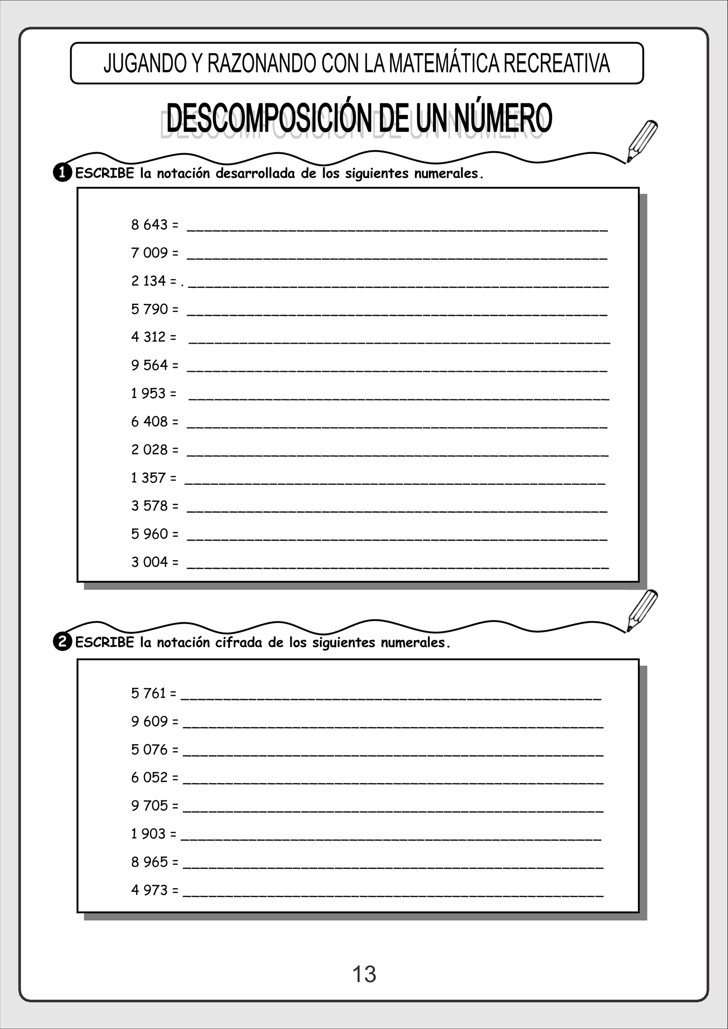 Material - CUADERNO EN PDF. JUGANDO Y RAZONANDO CON LA MATEMÁTICA ...