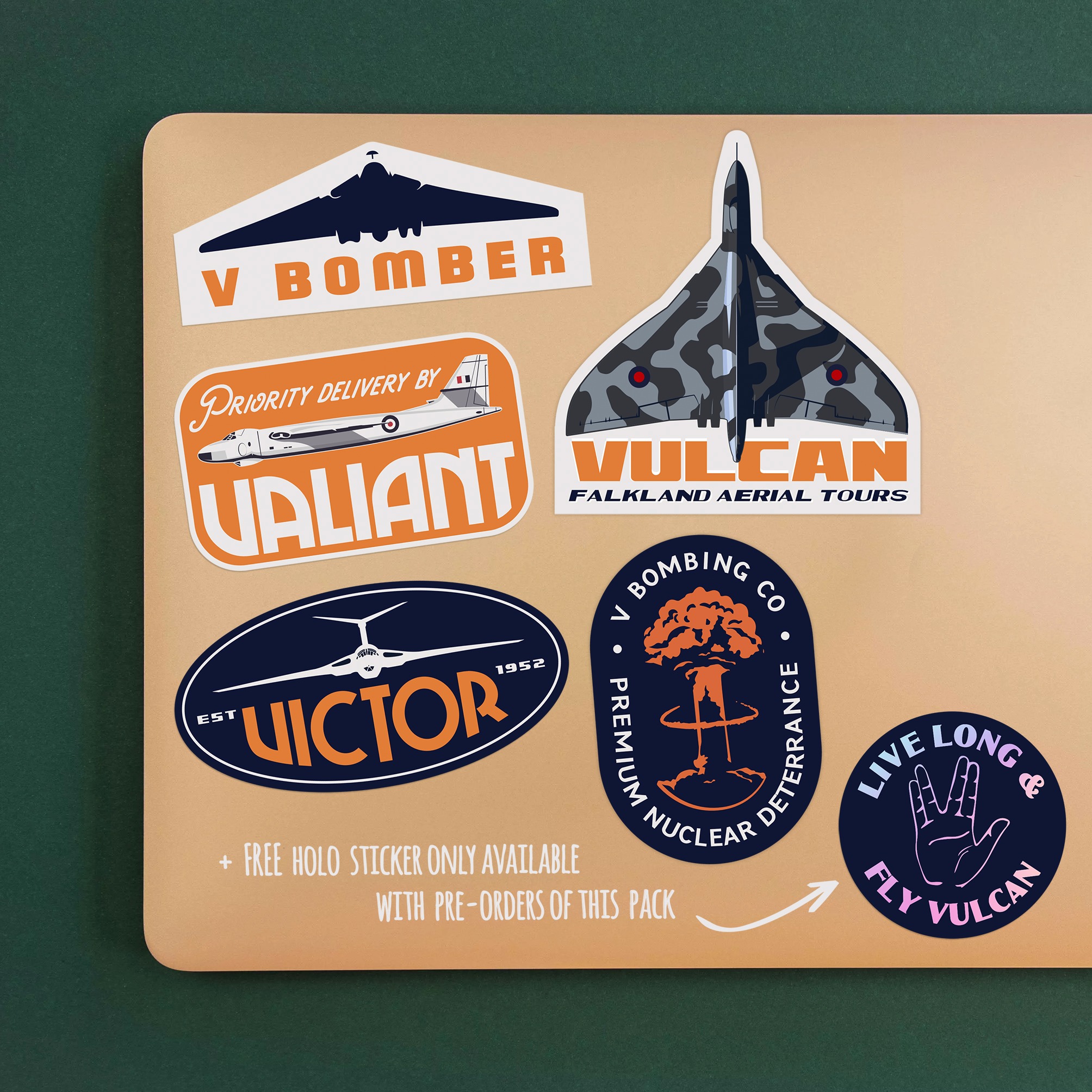 Retropilot - Introducing the ALL NEW V-Bomber Sticker...