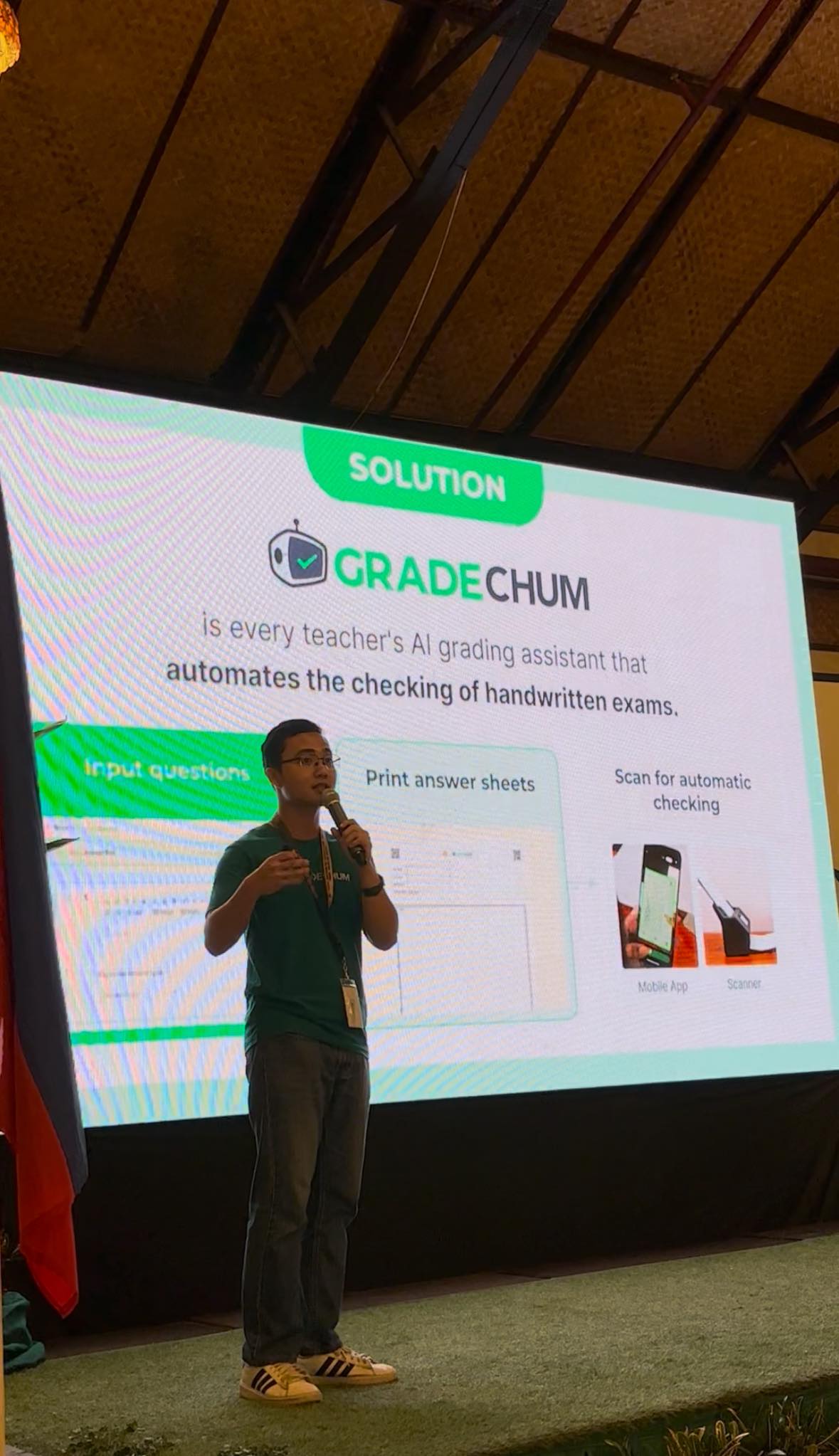 Jemar Jude - Spoke about my life’s journey and GradeChum at the ICpEP ...